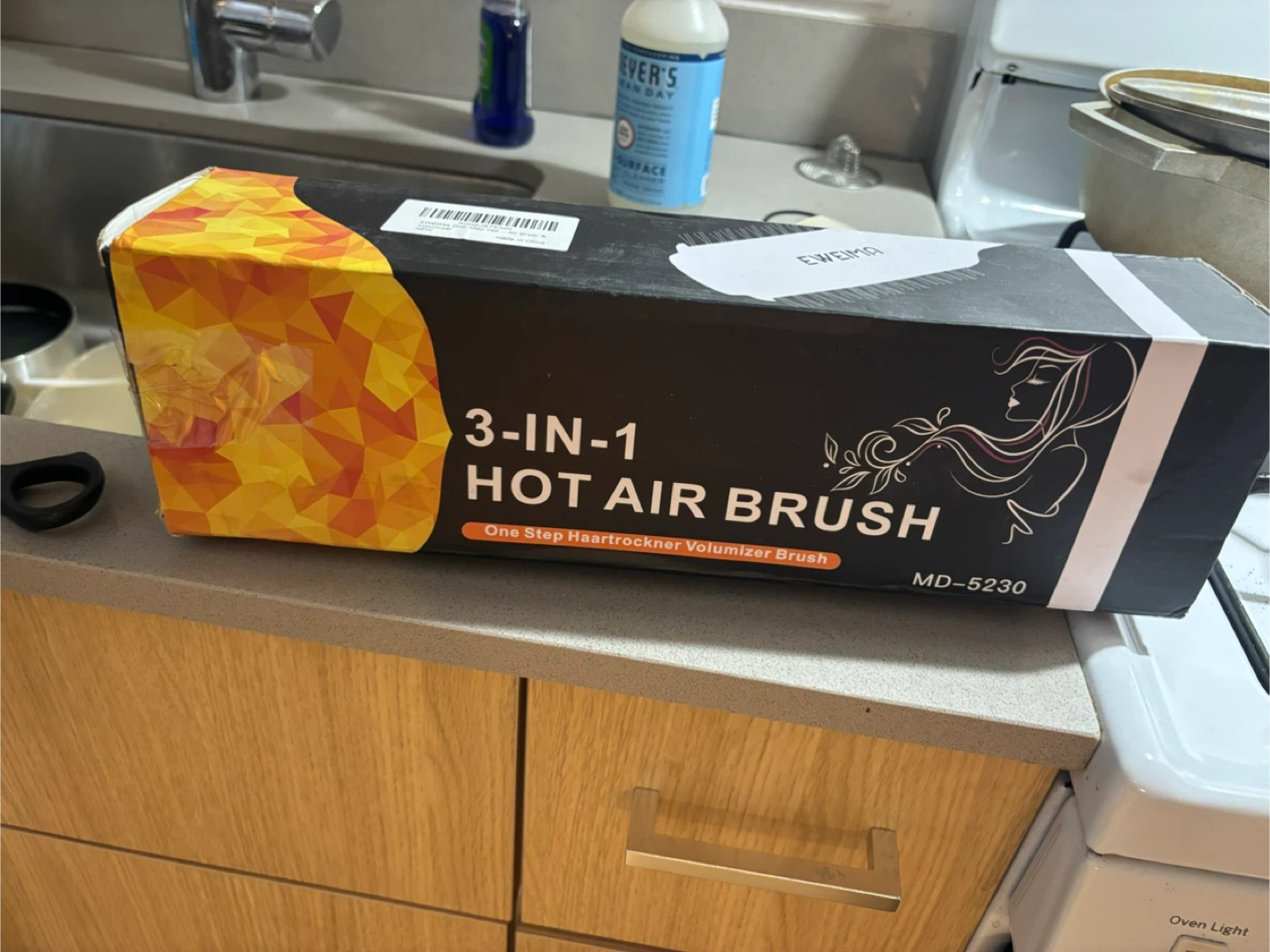 Ewsimci 3-in-1 Hot Air Brush, Model MD-5230 - photo 2