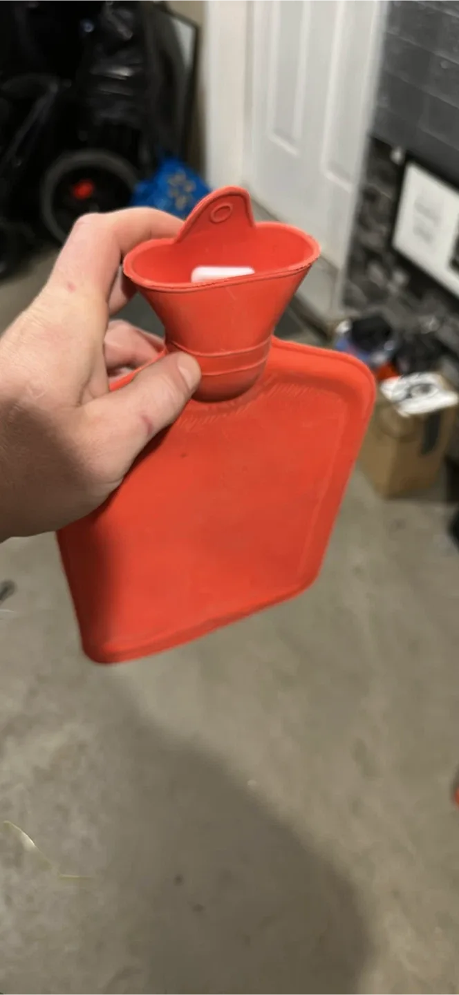 Hot Water Bottle - Red