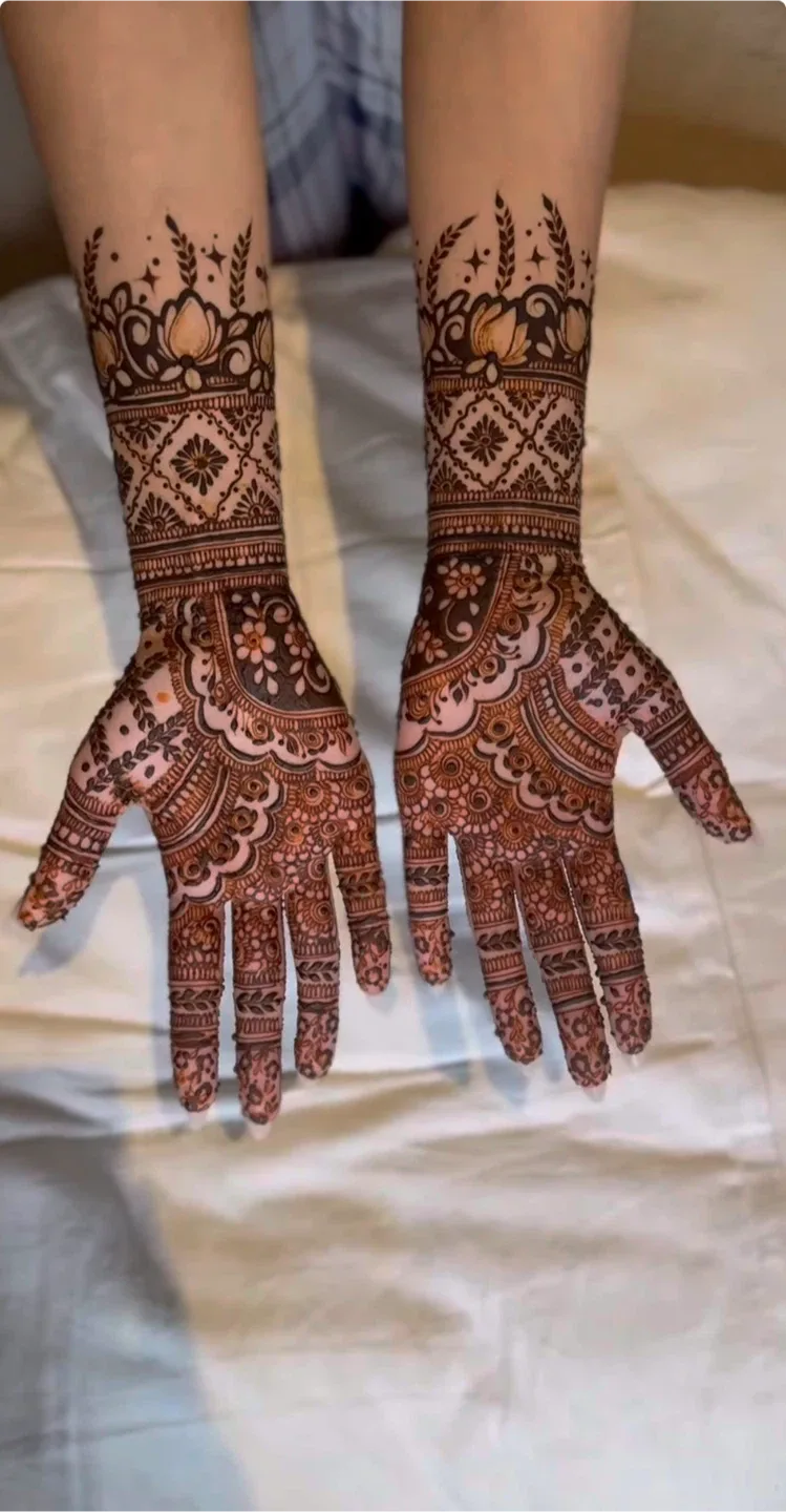 Bridal henna