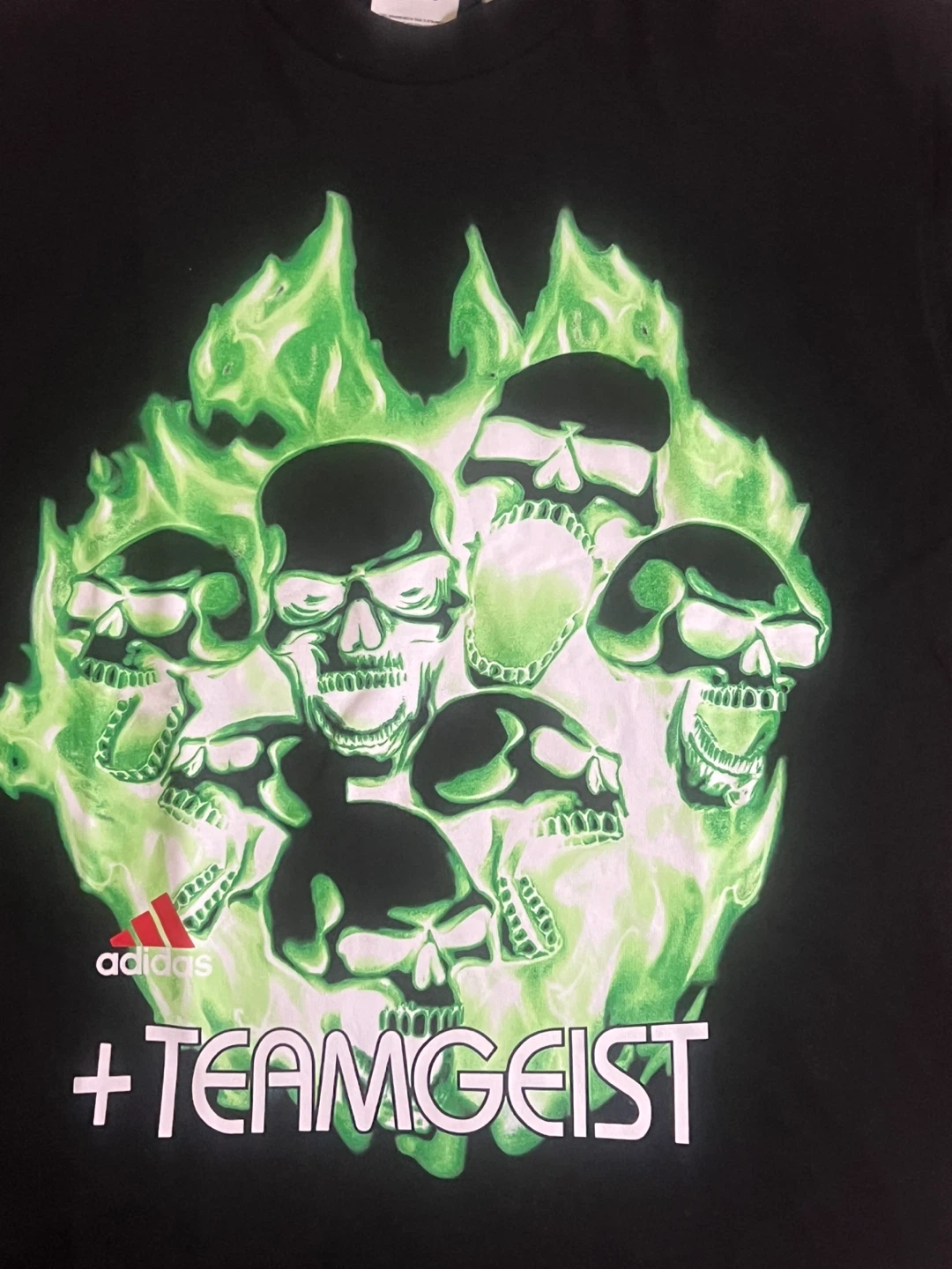 Adidas Teamgeist Skull Graphic T-Shirt - photo 2