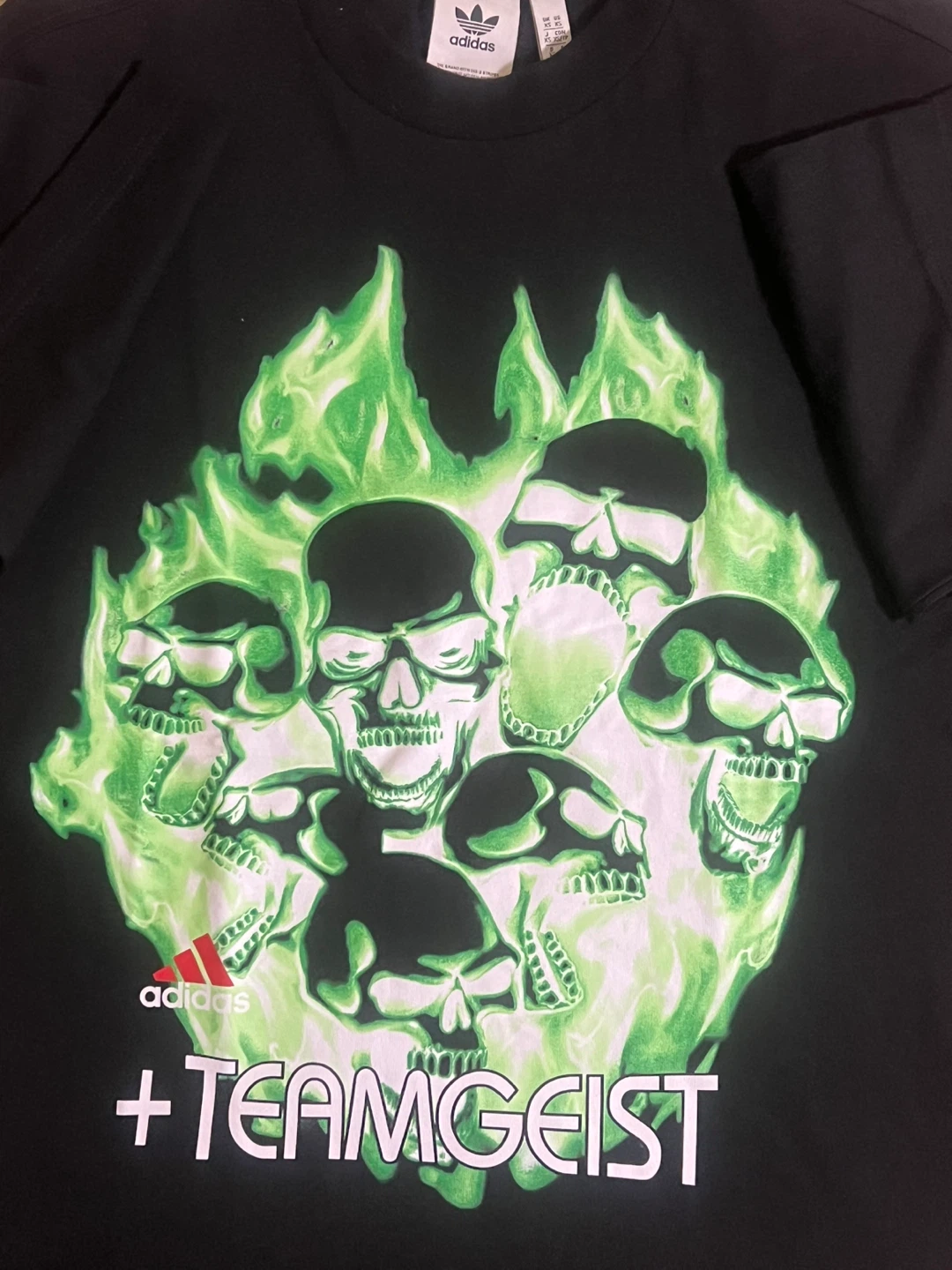 Adidas Teamgeist Skull Graphic T-Shirt