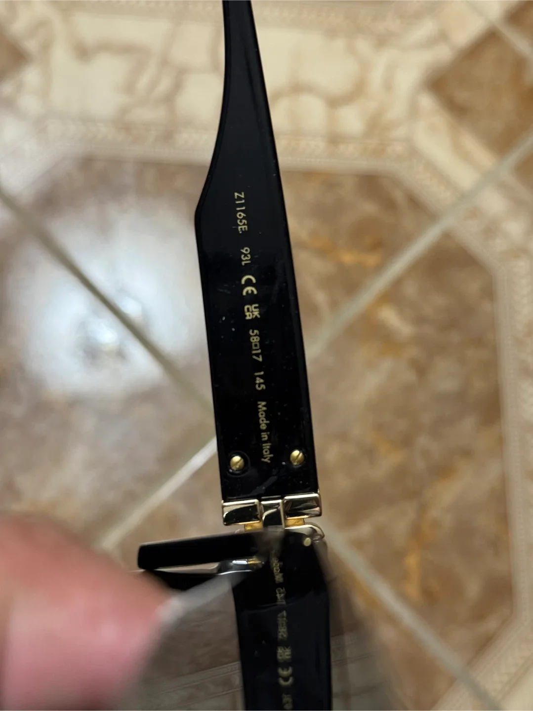 Louis Vuitton Sunglasses Black & Gold image indicator(5)