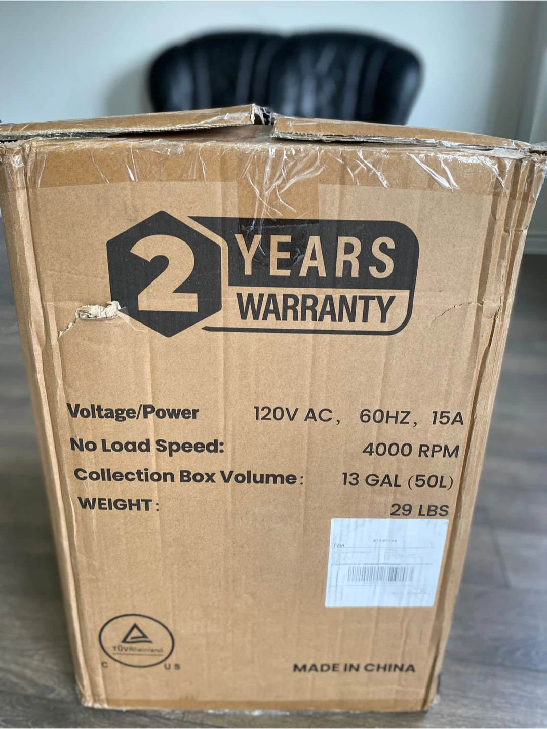 MaxLander 15-Amp Electric Wood Chipper, ML-WR3002 - photo 2