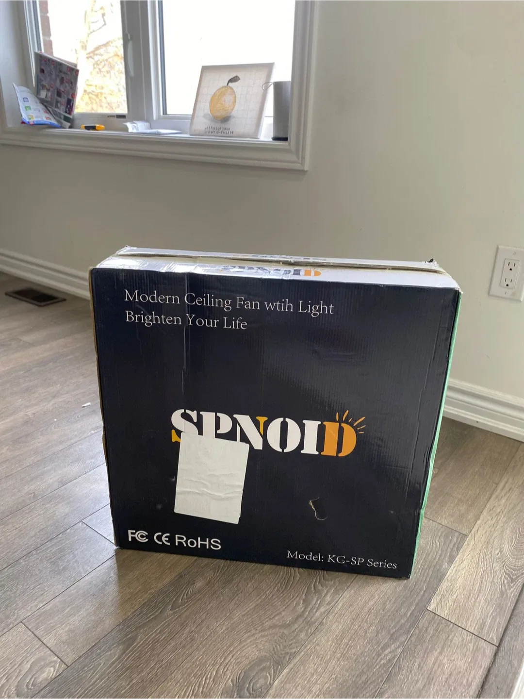 New SPNOID Modern Ceiling Fan with Light