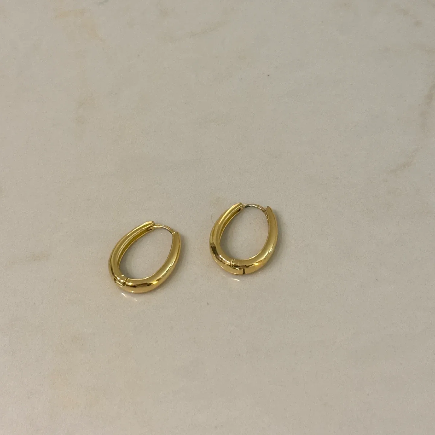 Gold Hoop Earrings