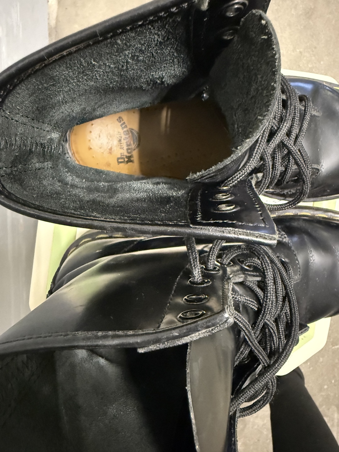 Dr. Martens Black Leather Boots - photo 2