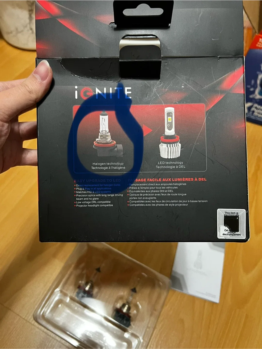 Halogent bulb light for cars image indicator(3)