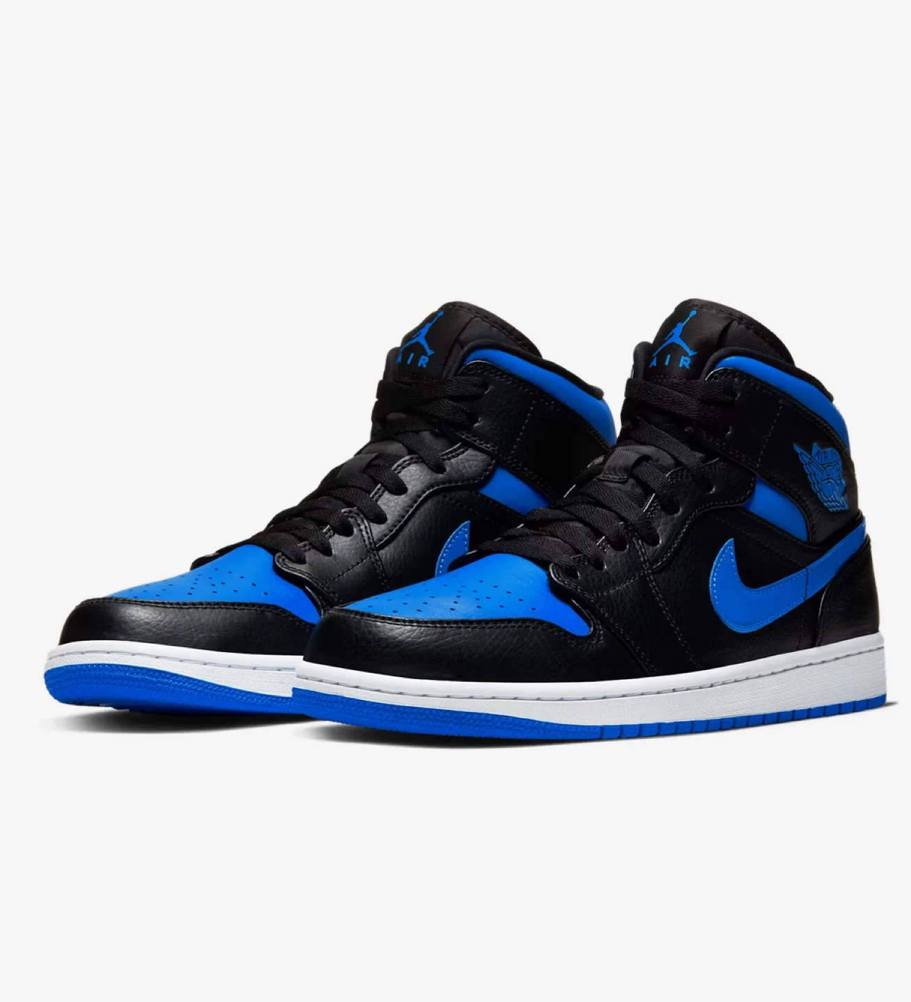 Air Jordan 1 Mid Royal Blue/Black