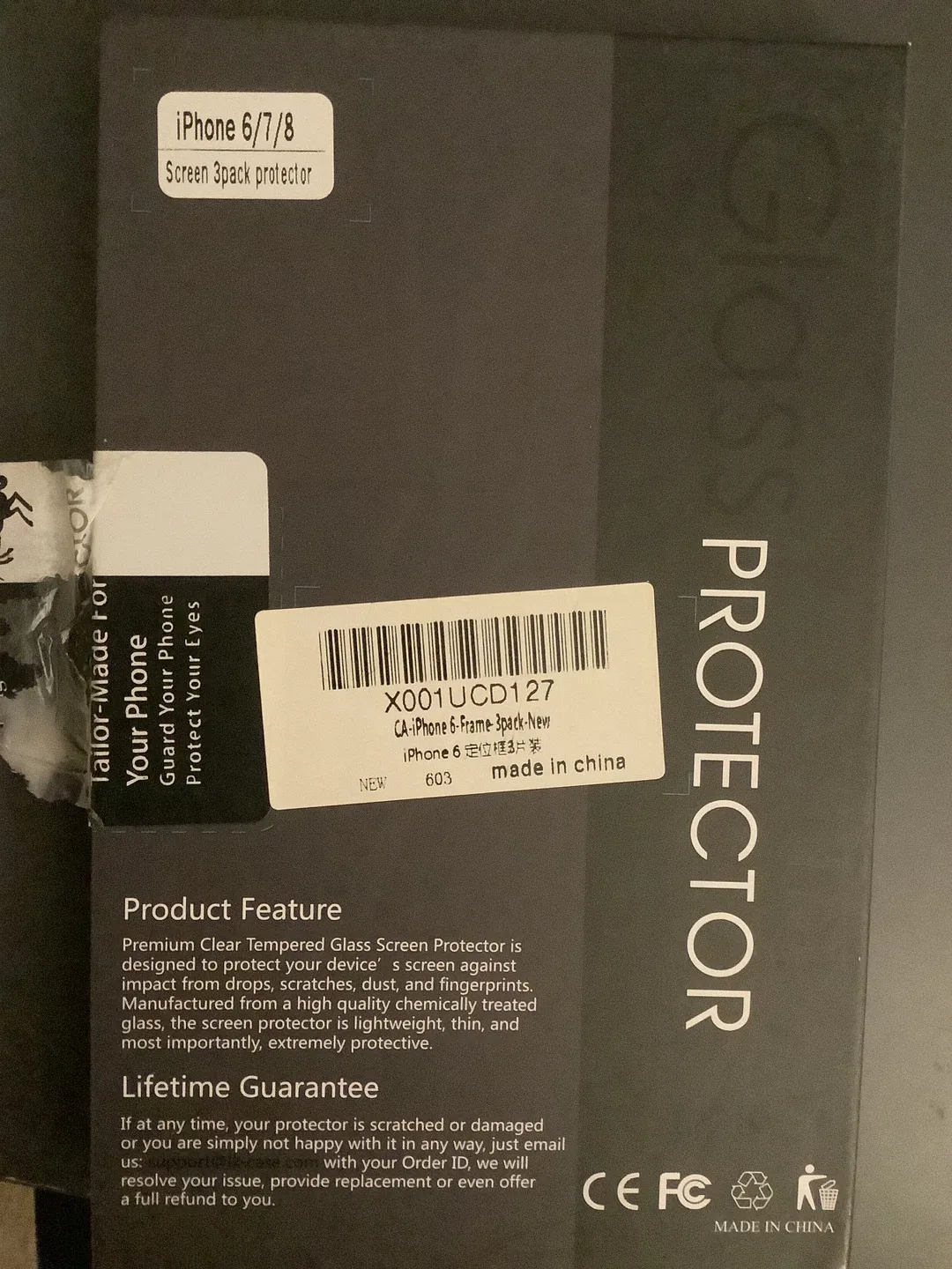 iPhone 6S screen protector. image indicator(2)