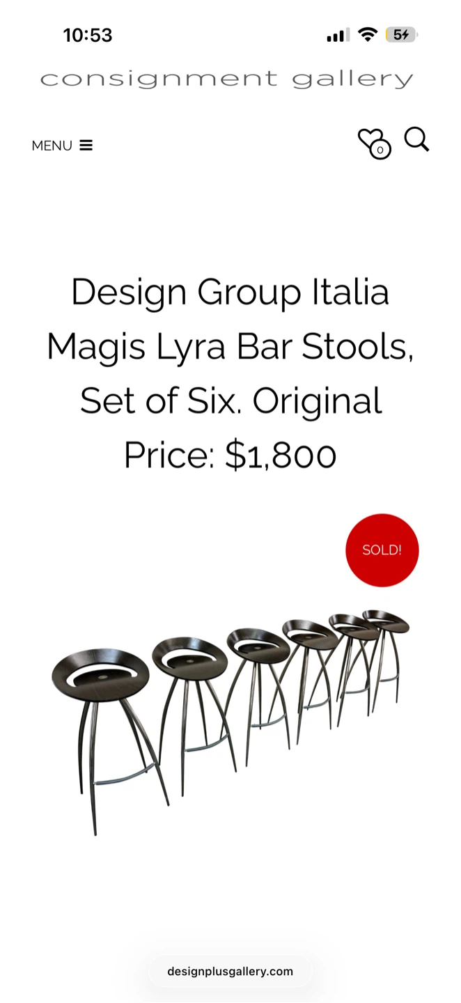 Lyra Bar Stools - photo 3
