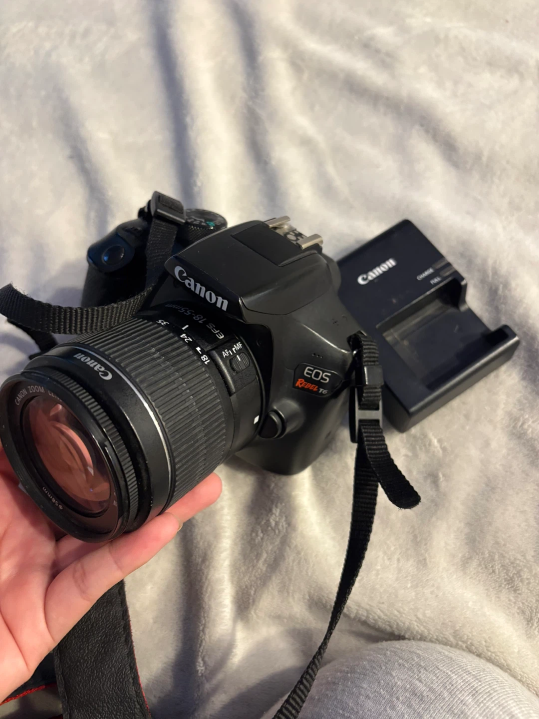 Canon EOS Rebel T6 DSLR Camera
