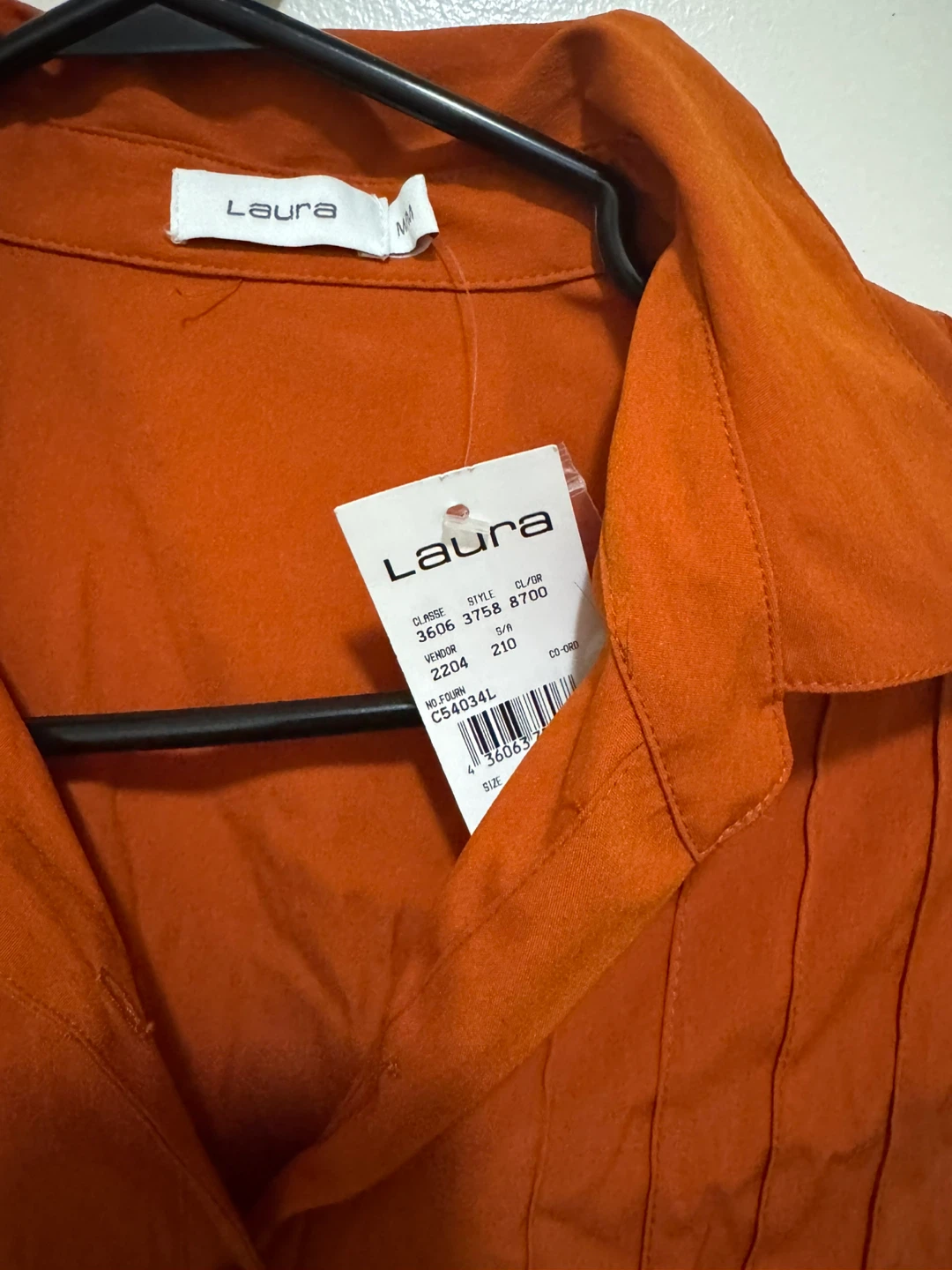 Laura Blouse - Size M/M - Orange - photo 2