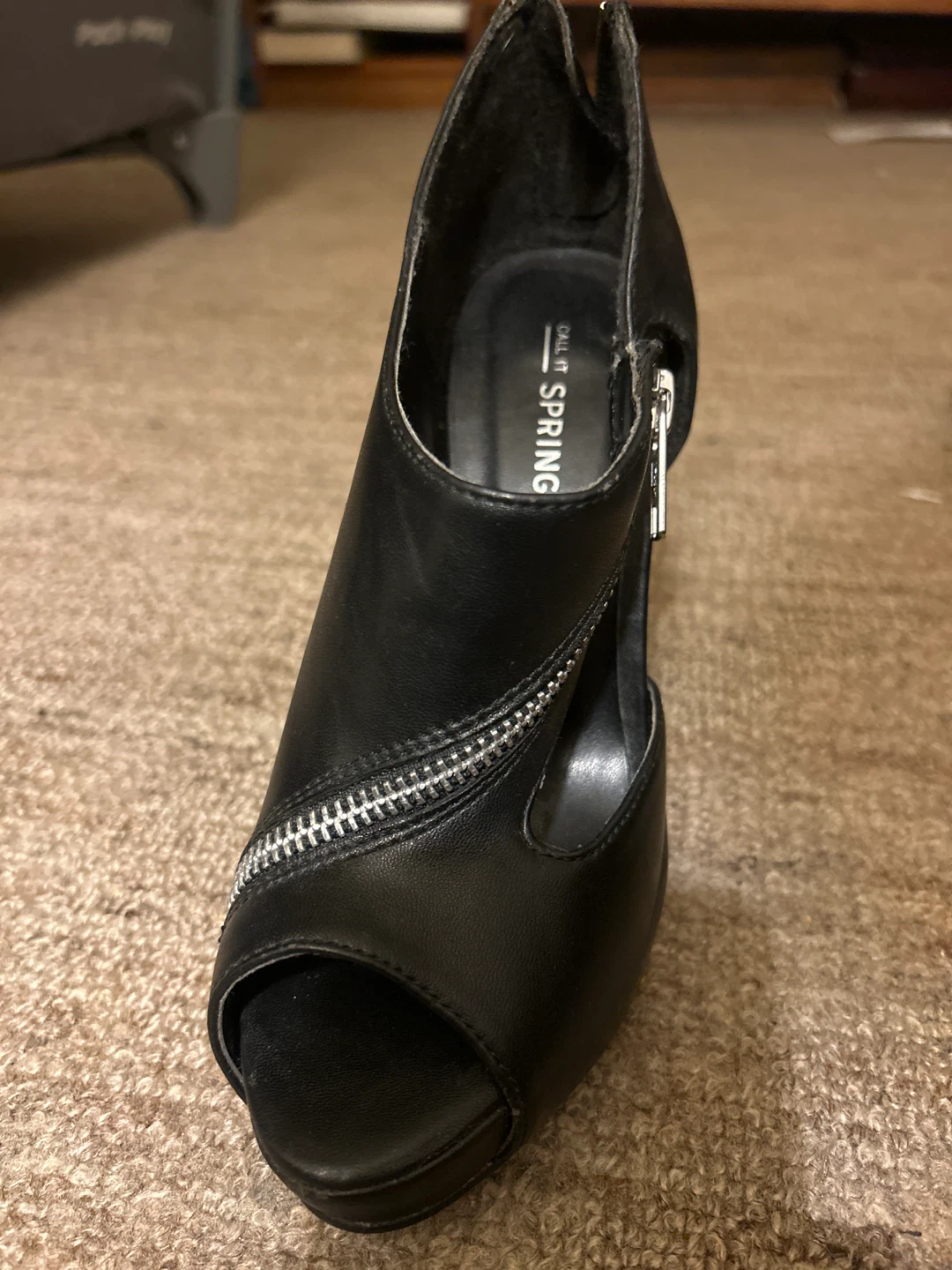 Call It Spring Black Heels - Size 6 - photo 2