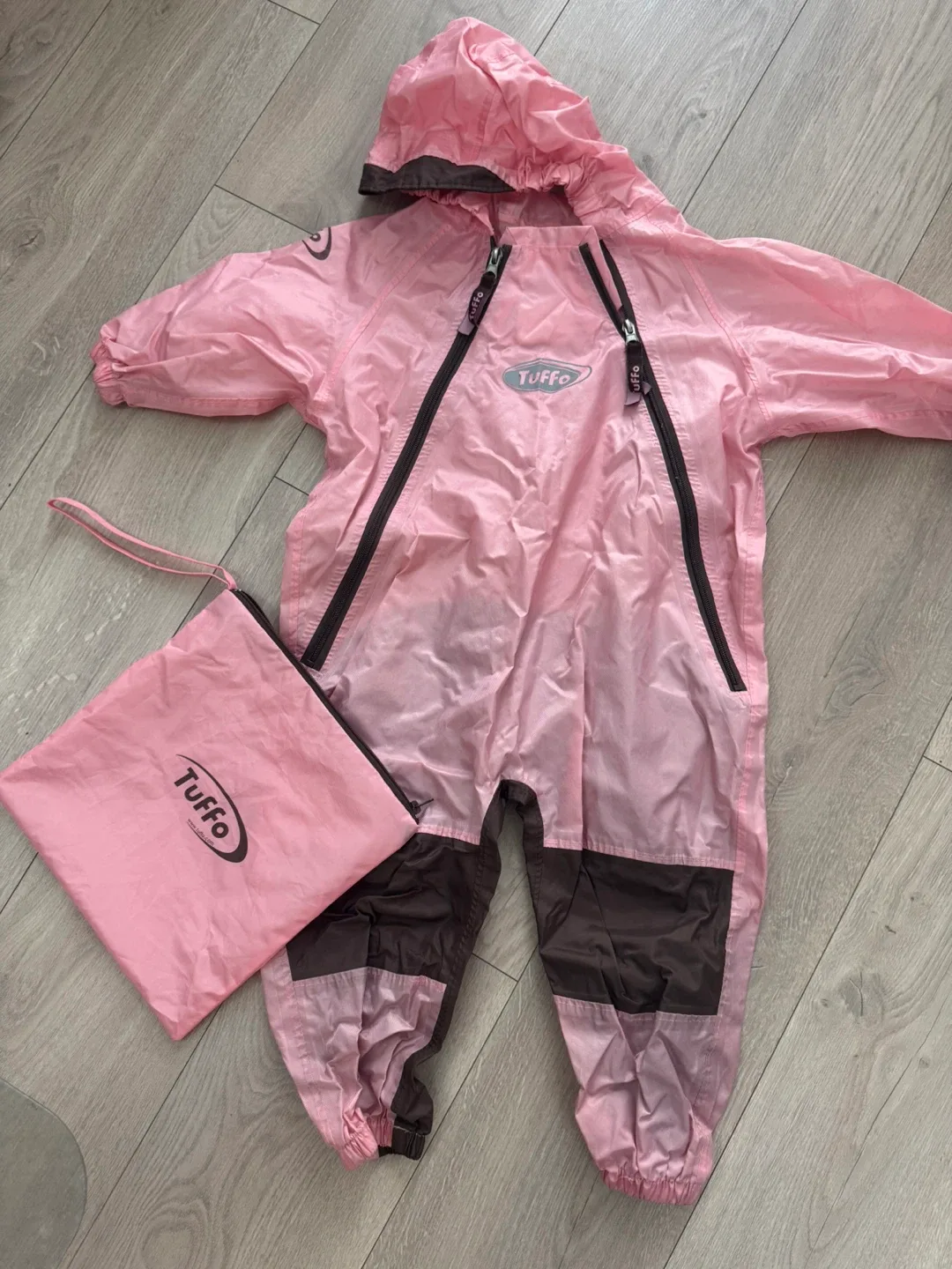 Tuffo Muddy Buddy Coverall - Pink - Size 2T