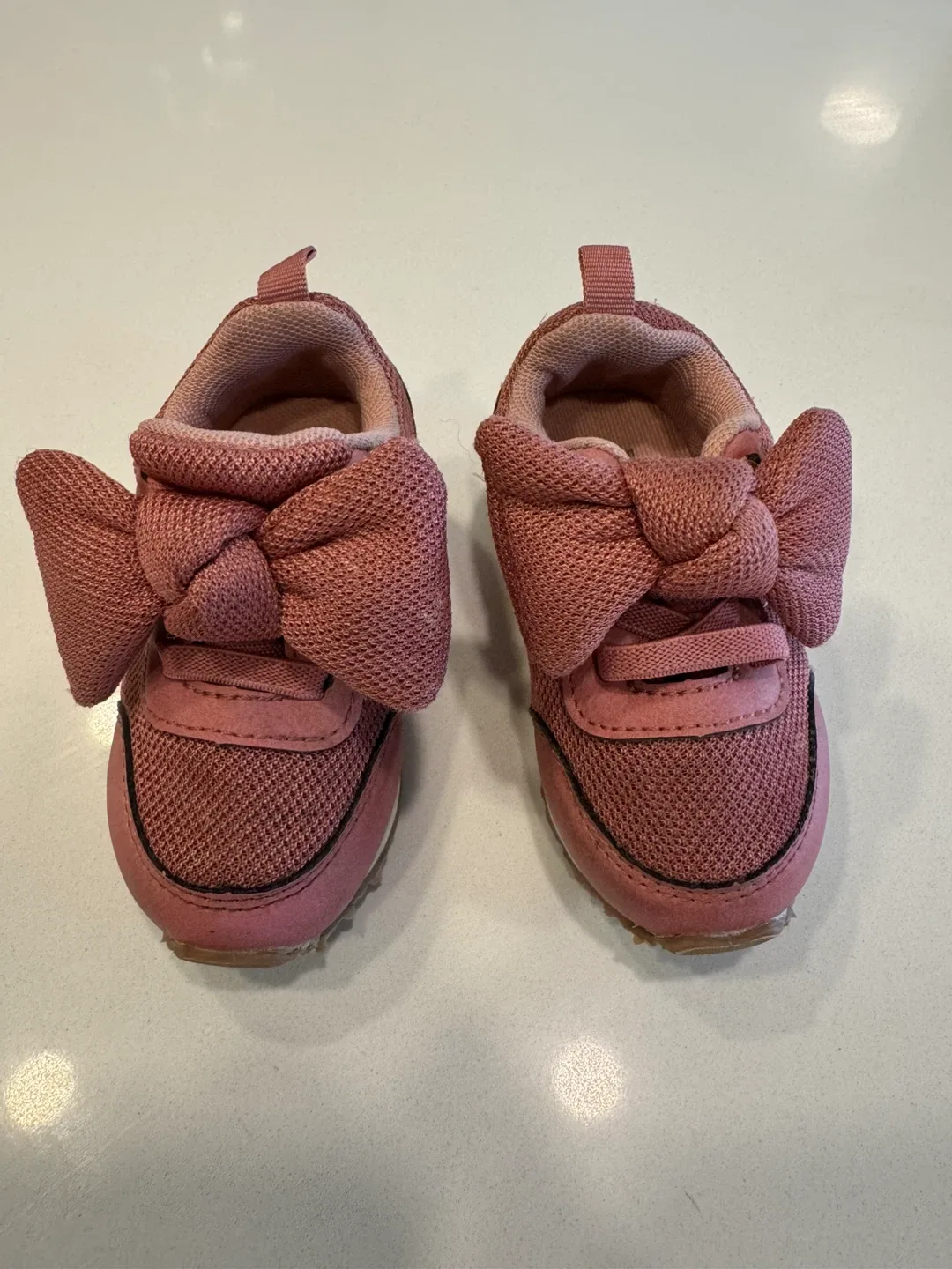 H&M Pink Baby Shoes US 2.5-3.5 image indicator(2)