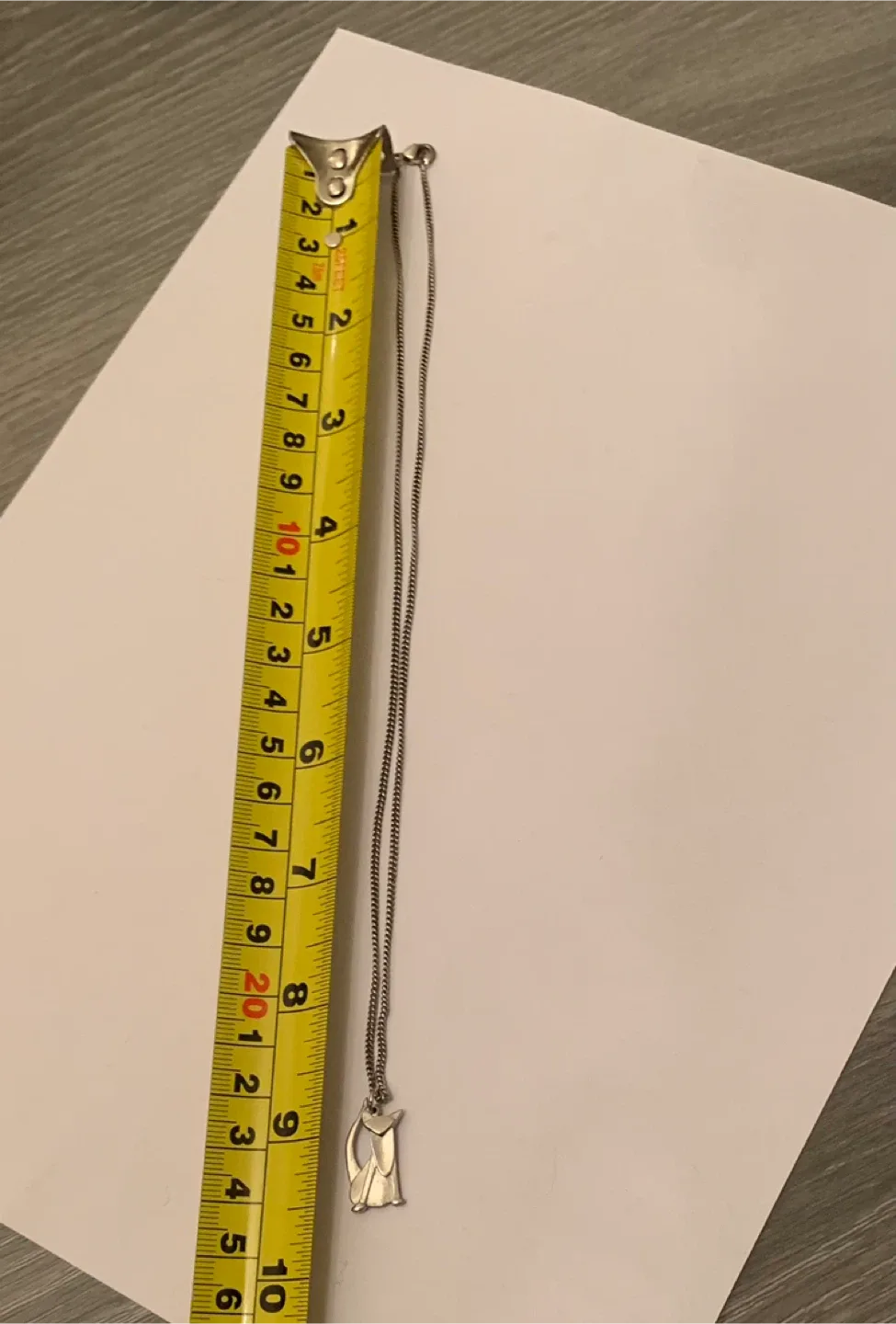 Cat Pendant Pewter Necklace image indicator(2)