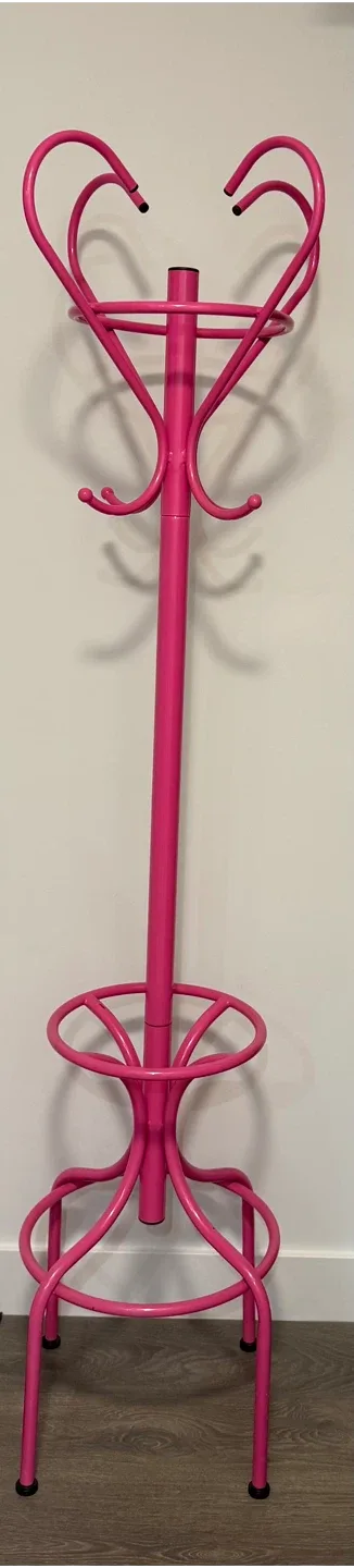 Franc franc Japan Pink Metal Coat Rack image indicator(2)