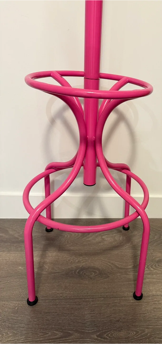 Franc franc Japan Pink Metal Coat Rack image indicator(3)