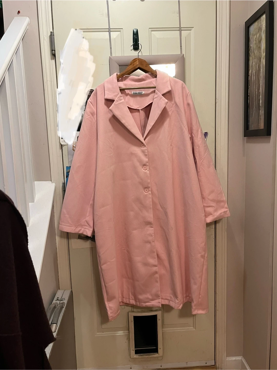 Pink Coat size 4x-5x