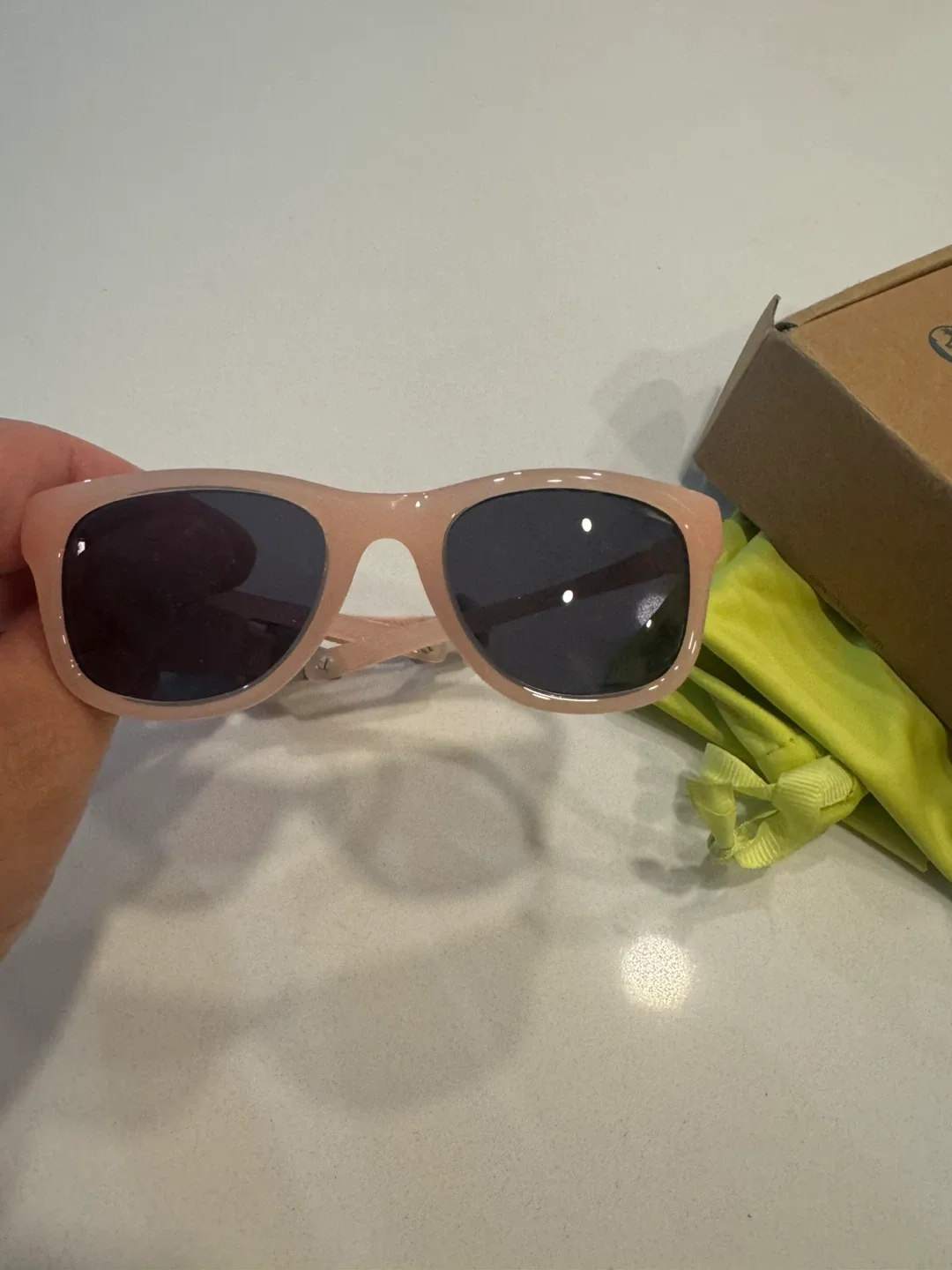 COCOSAND Pink Baby Sunglasses - 0 to 24 months