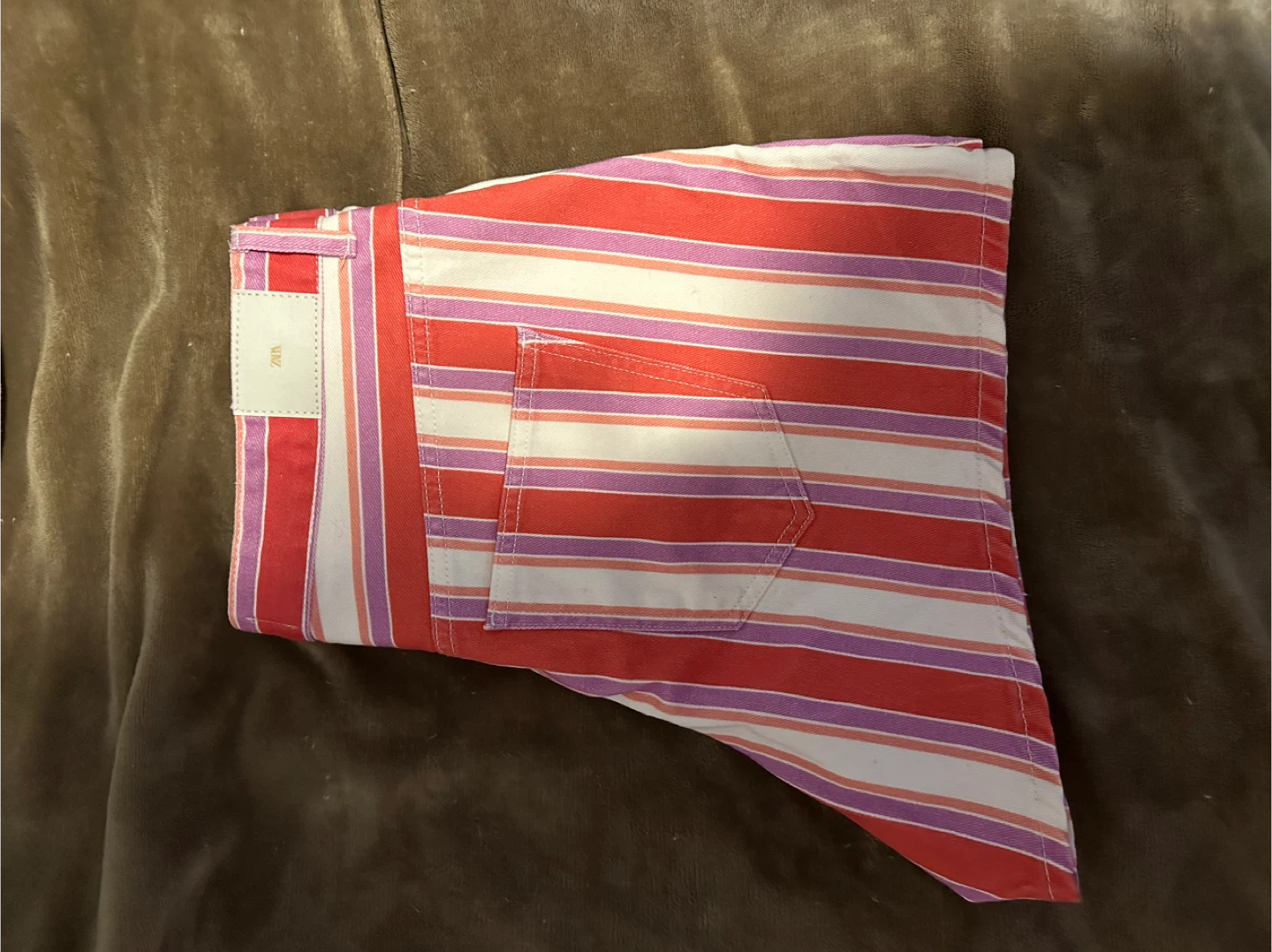 Zara Striped Shorts - Size 46/14 - photo 2