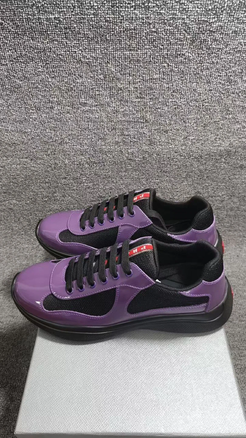 Prada Purple Sneakers