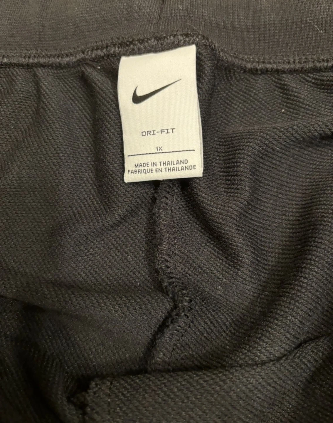 Nike Dri-FIT Black Sweatpants - 1X - photo 4