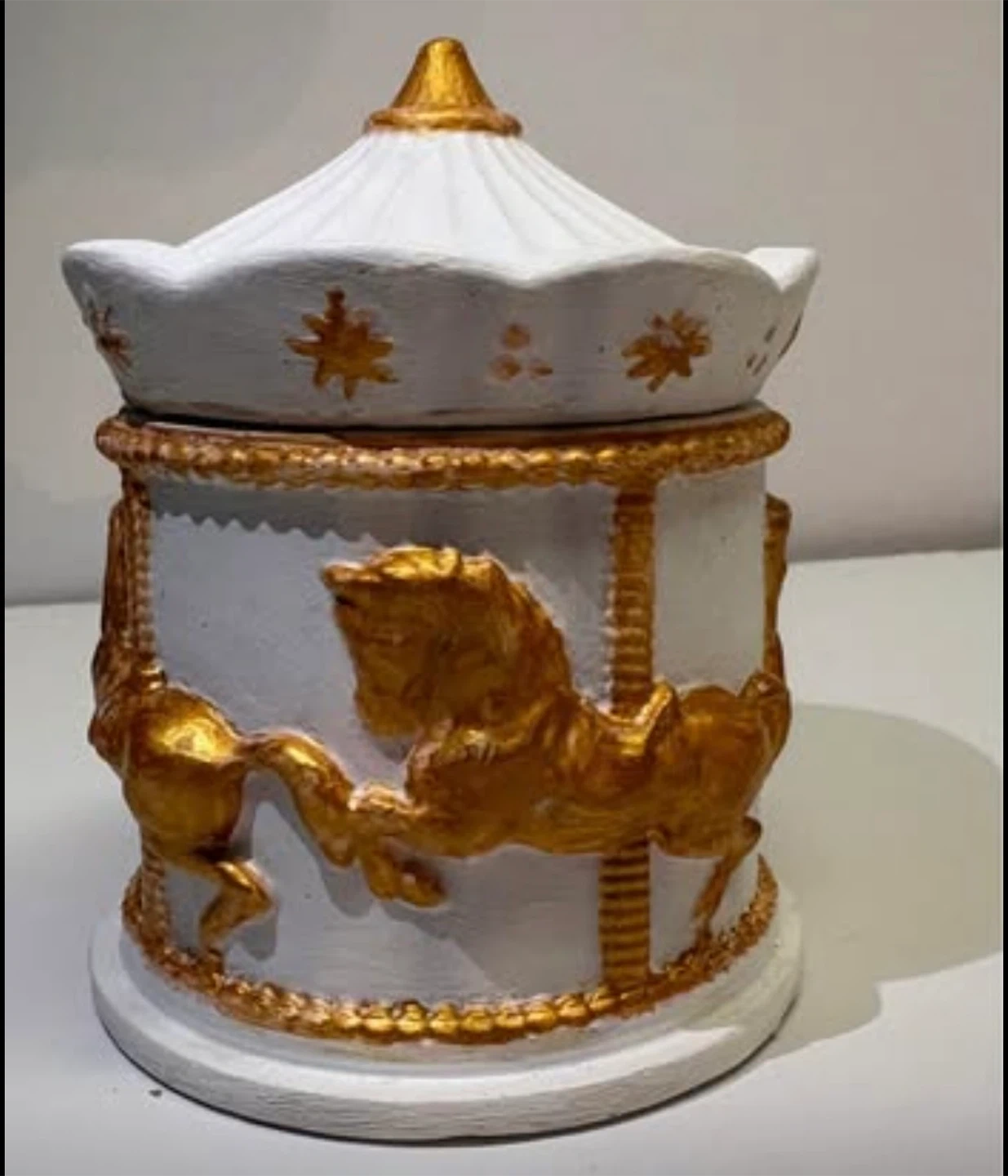 Stunning Carousel Trinket Box and Jewelry Holder 🎠