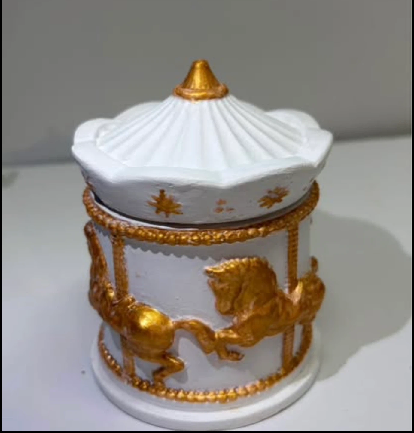 Stunning Carousel Trinket Box and Jewelry Holder 🎠 - photo 4