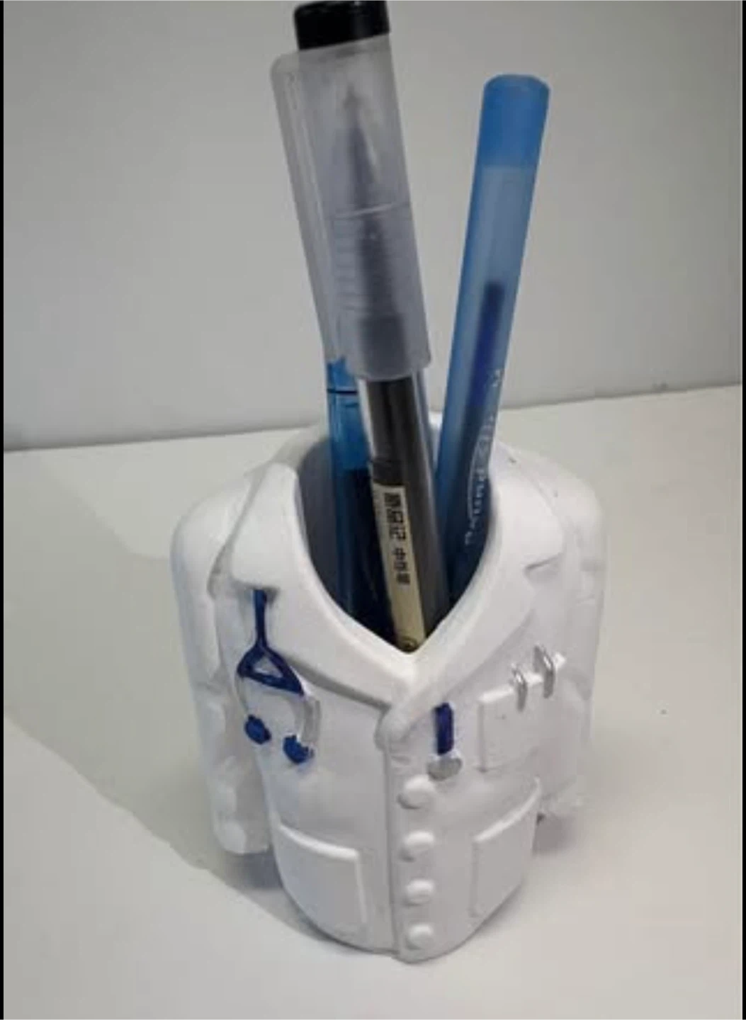 Doctor coat pen holder | handmade medical gift - photo 3