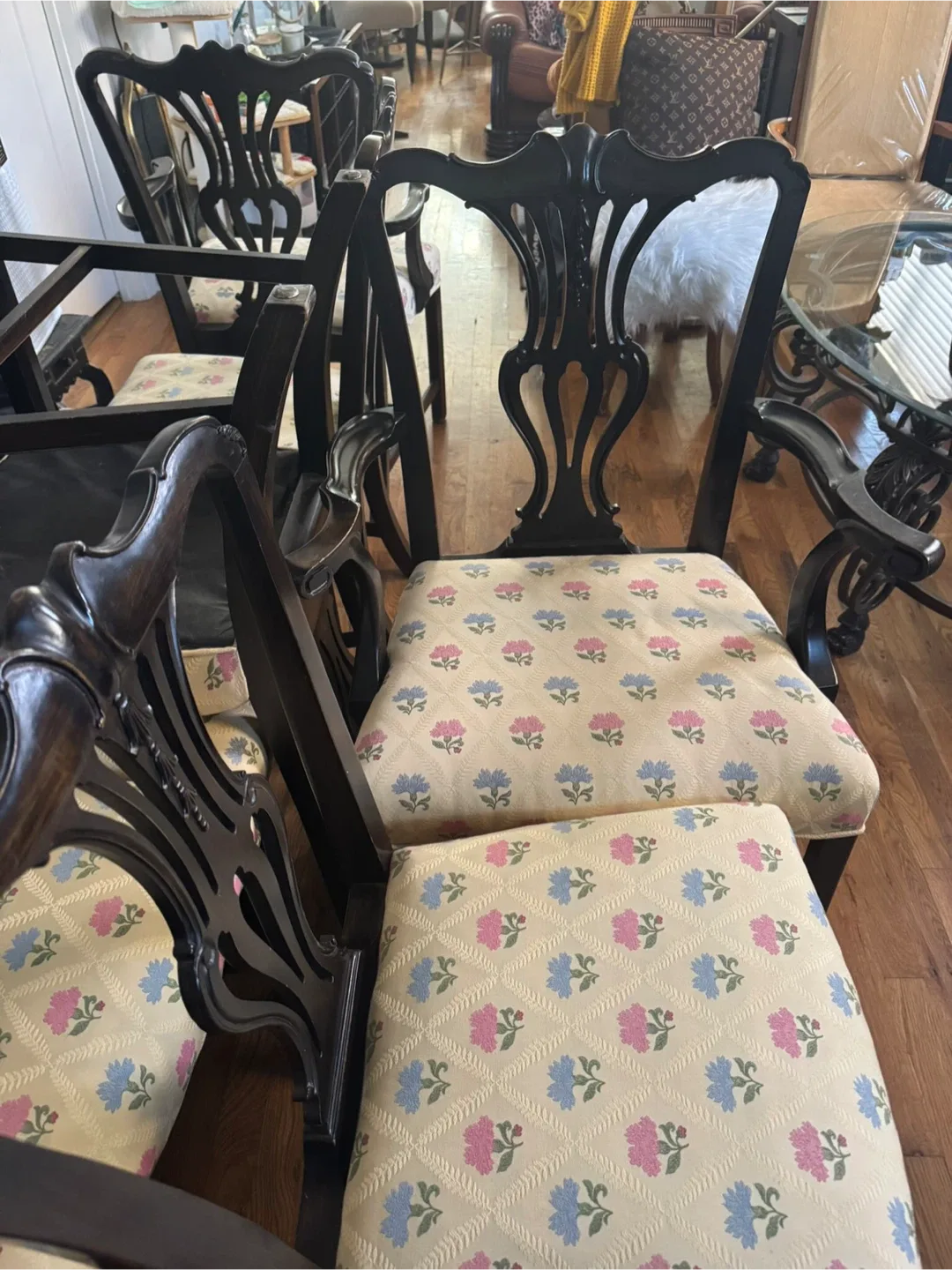8-Chippendale-style  Dining Room Chairs image indicator(3)