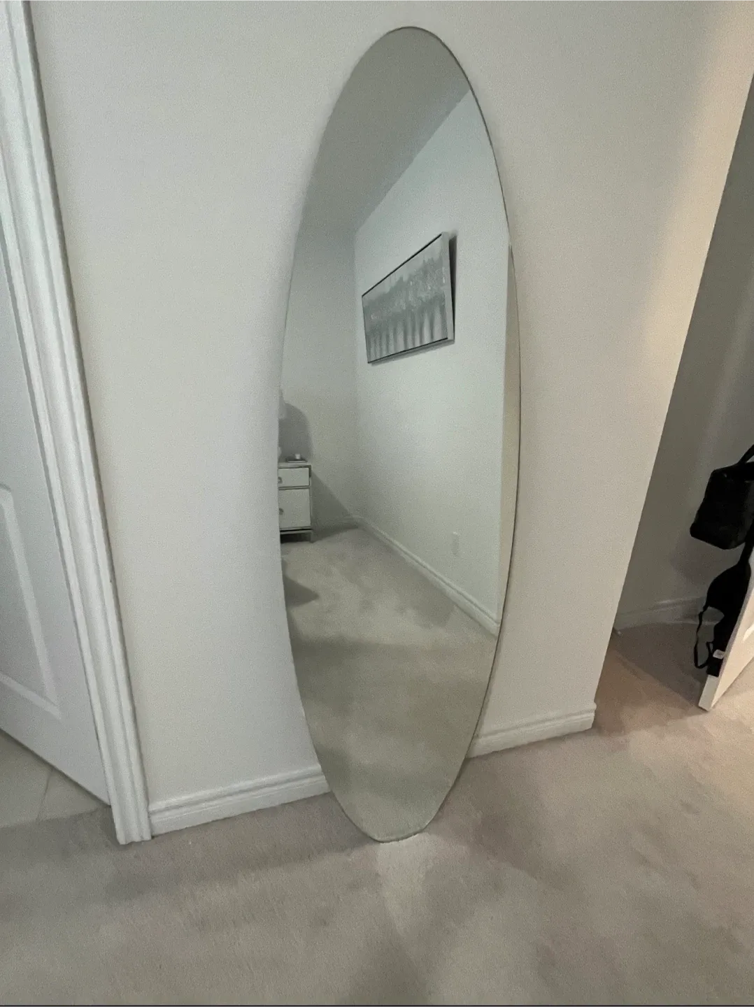 Oval Wall Mirror