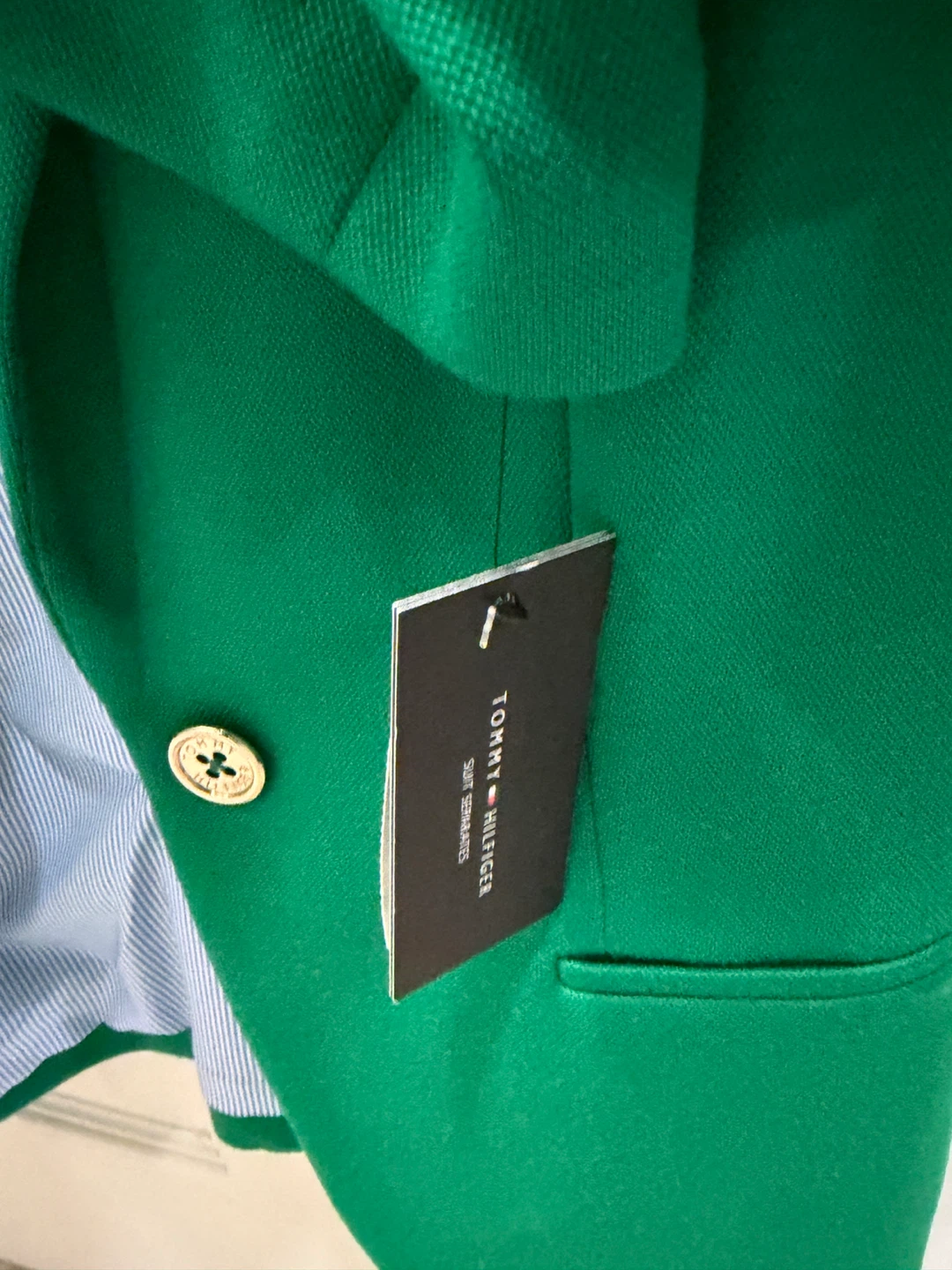 Tommy Hilfiger Green Blazer - Size 4 - photo 4