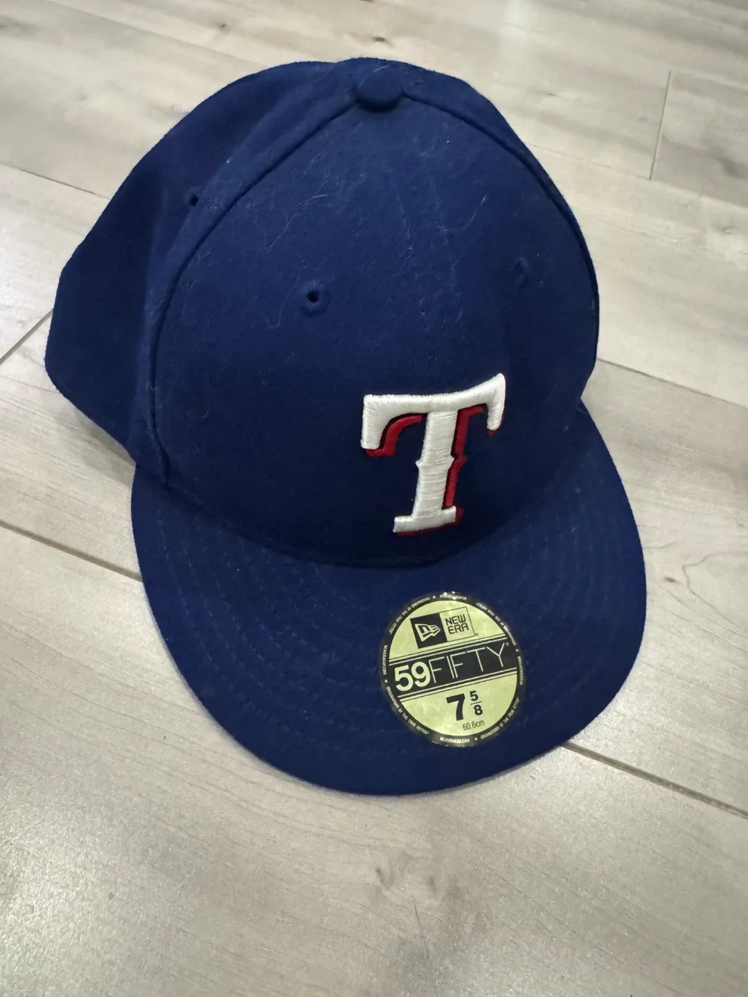 New Era Texas Rangers Fitted Cap 7 5/8