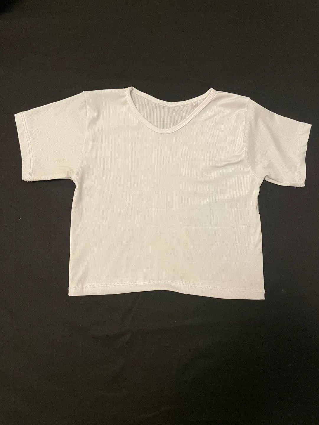 White V-neck T-shirt