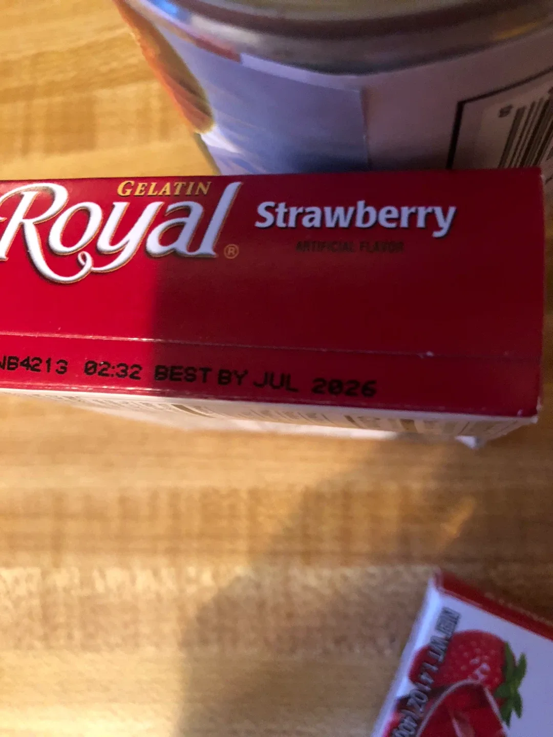 Royal Strawberry Gelatin image indicator(3)