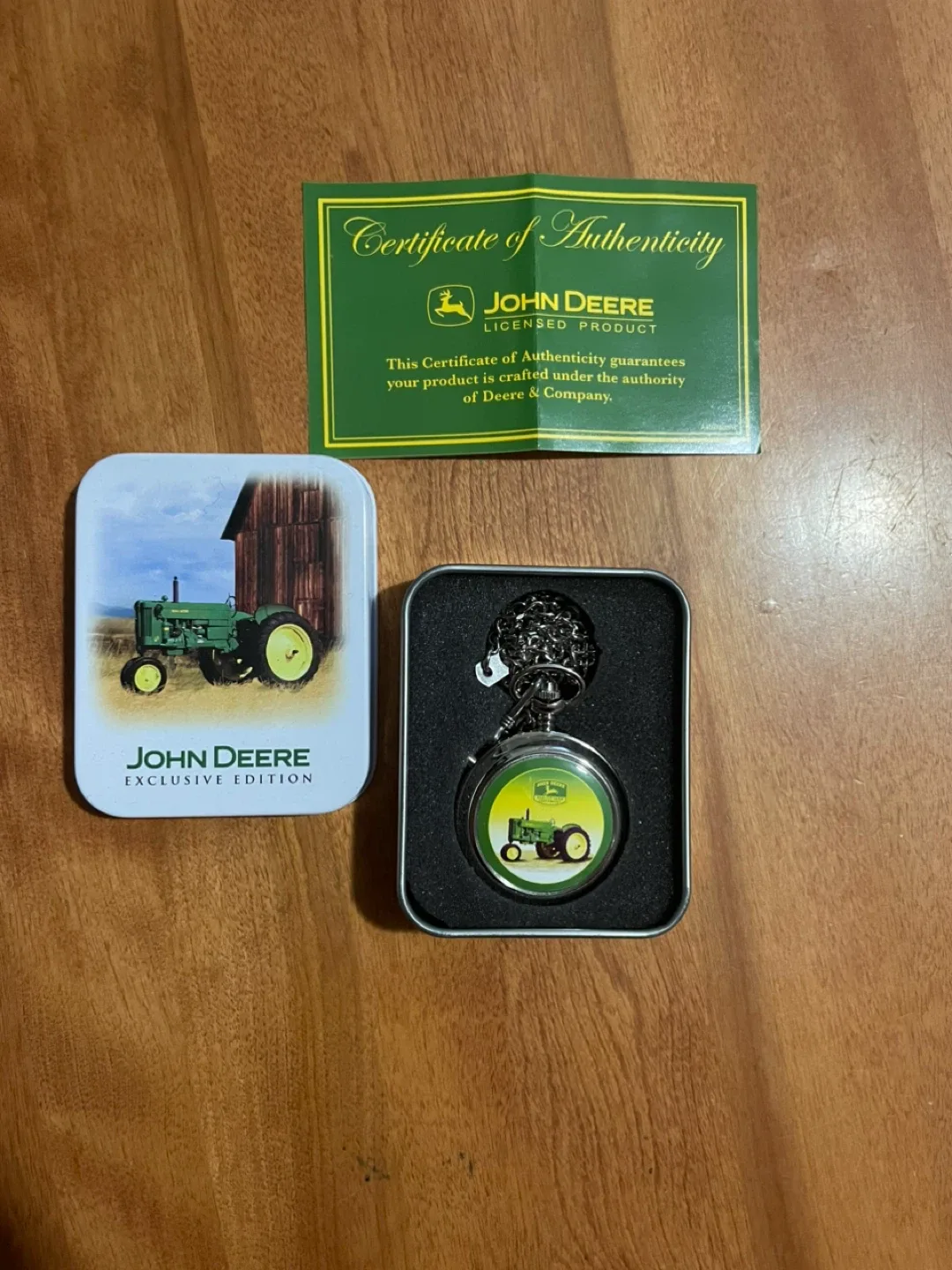 John Deere Exclusive Edition Pocket Watch