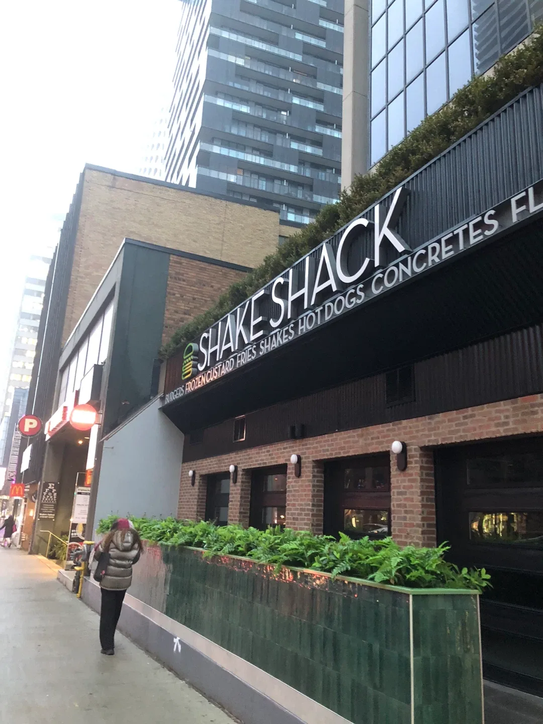 Free Hamburger at shake shack.