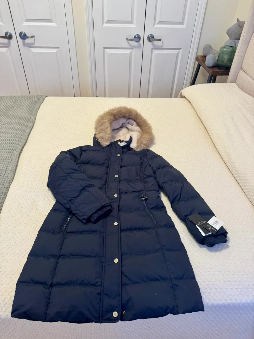 Ralph Lauren Coat - orig price $365. New with label on it image indicator(3)