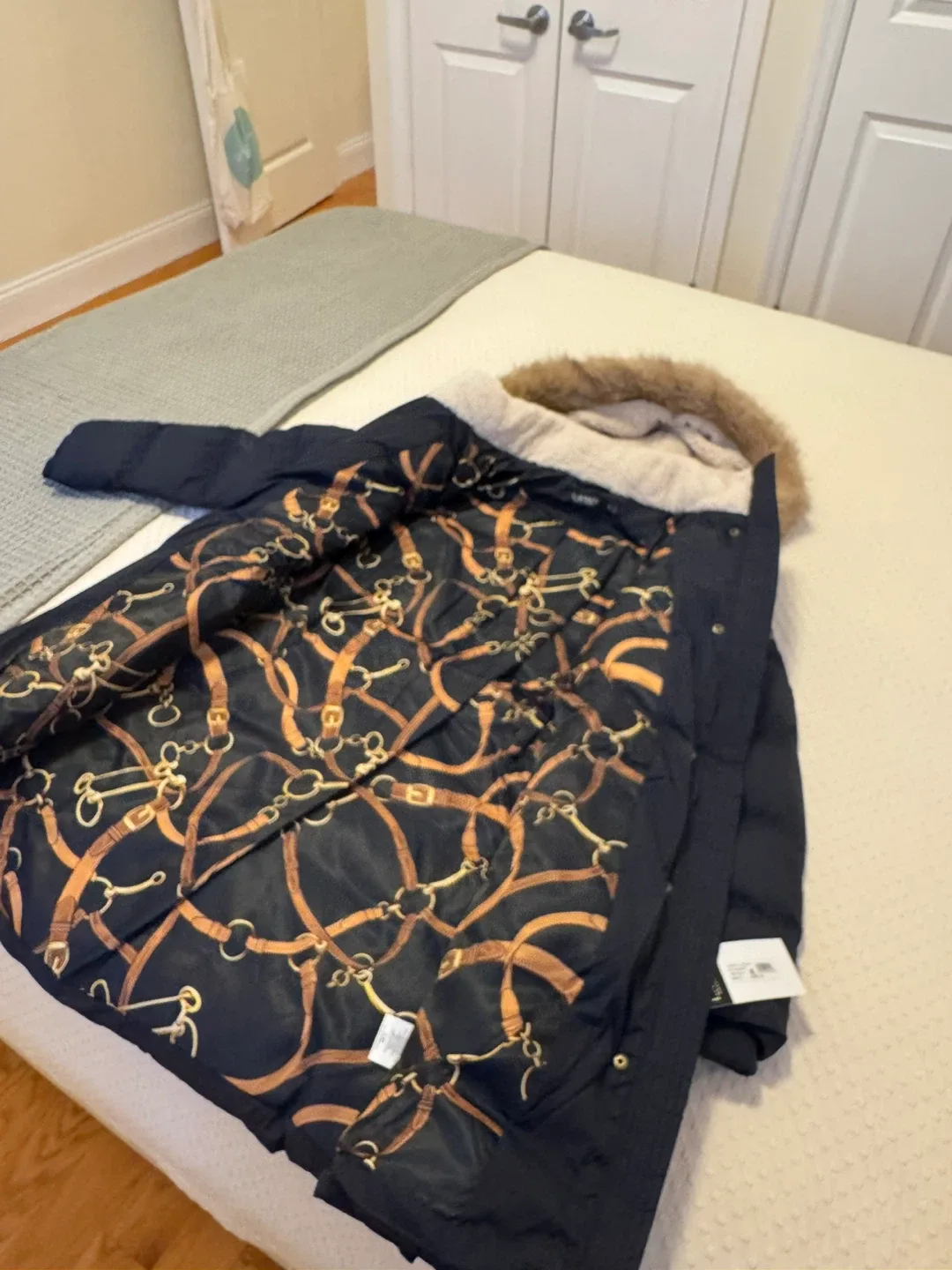 Ralph Lauren Coat - orig price $365. New with label on it image indicator(8)