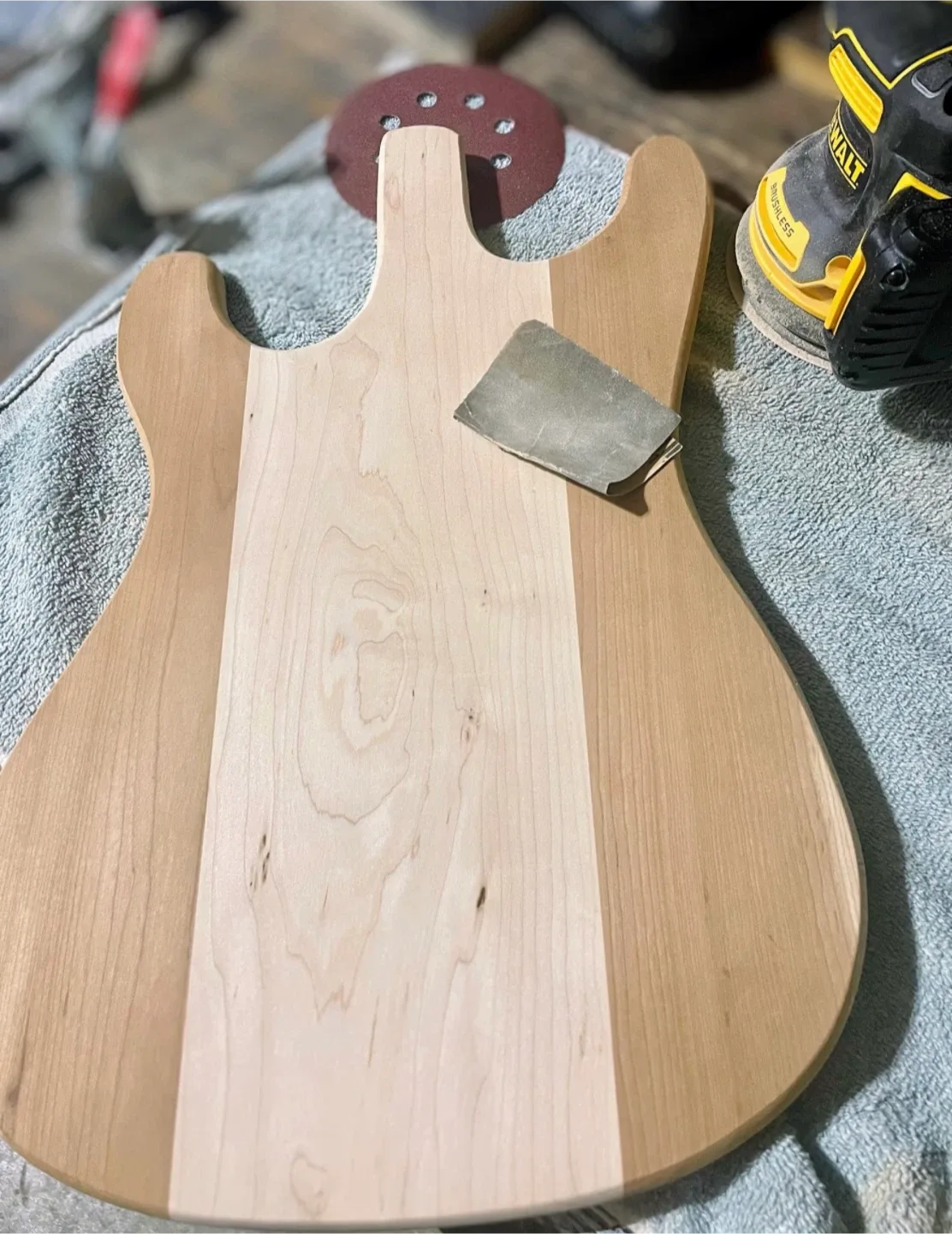 Handmade Wooden Violin and guitar-Shaped Cutting Board