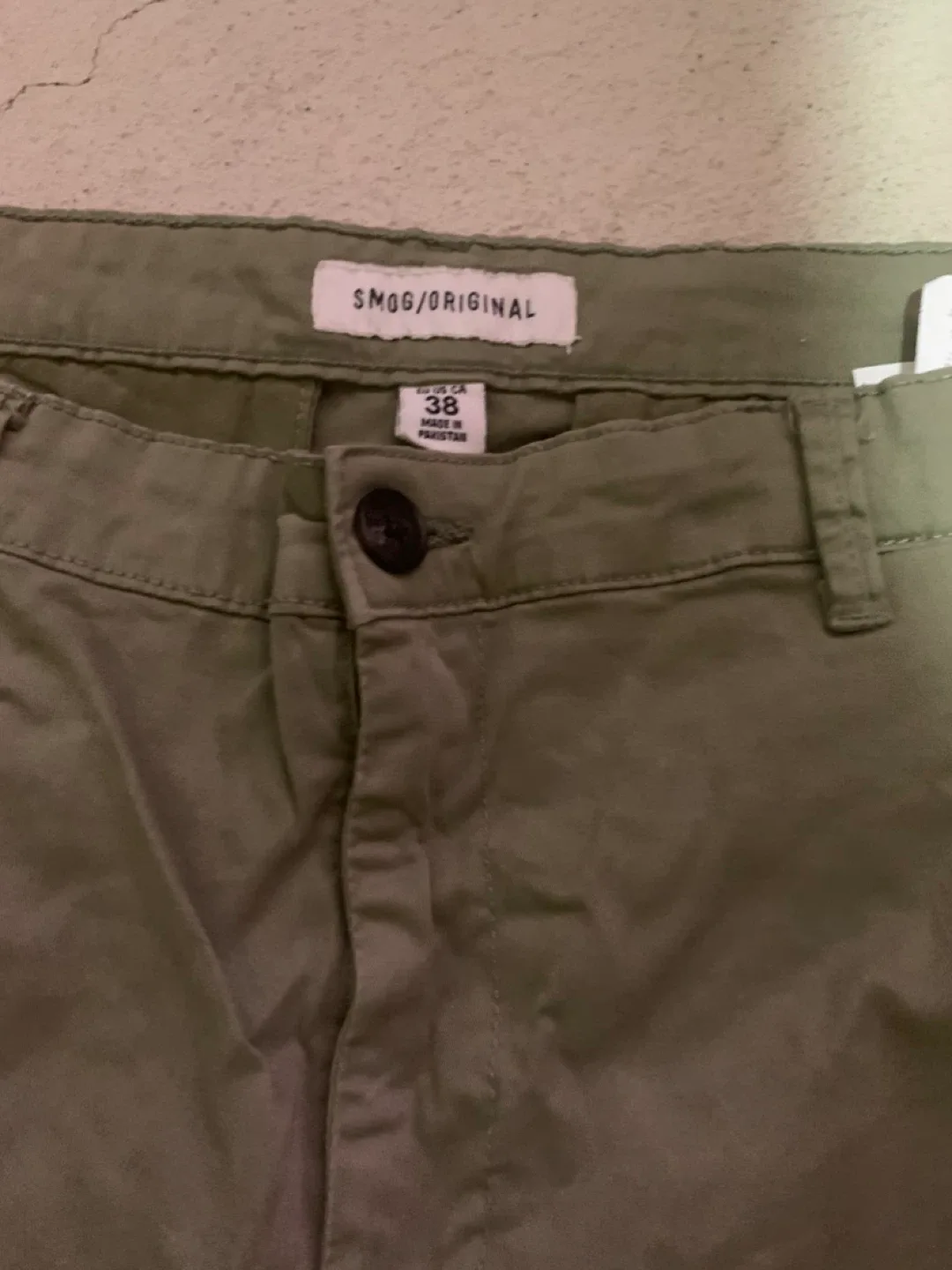 SMOG Original Olive Green Pants - Size 38 image indicator(3)