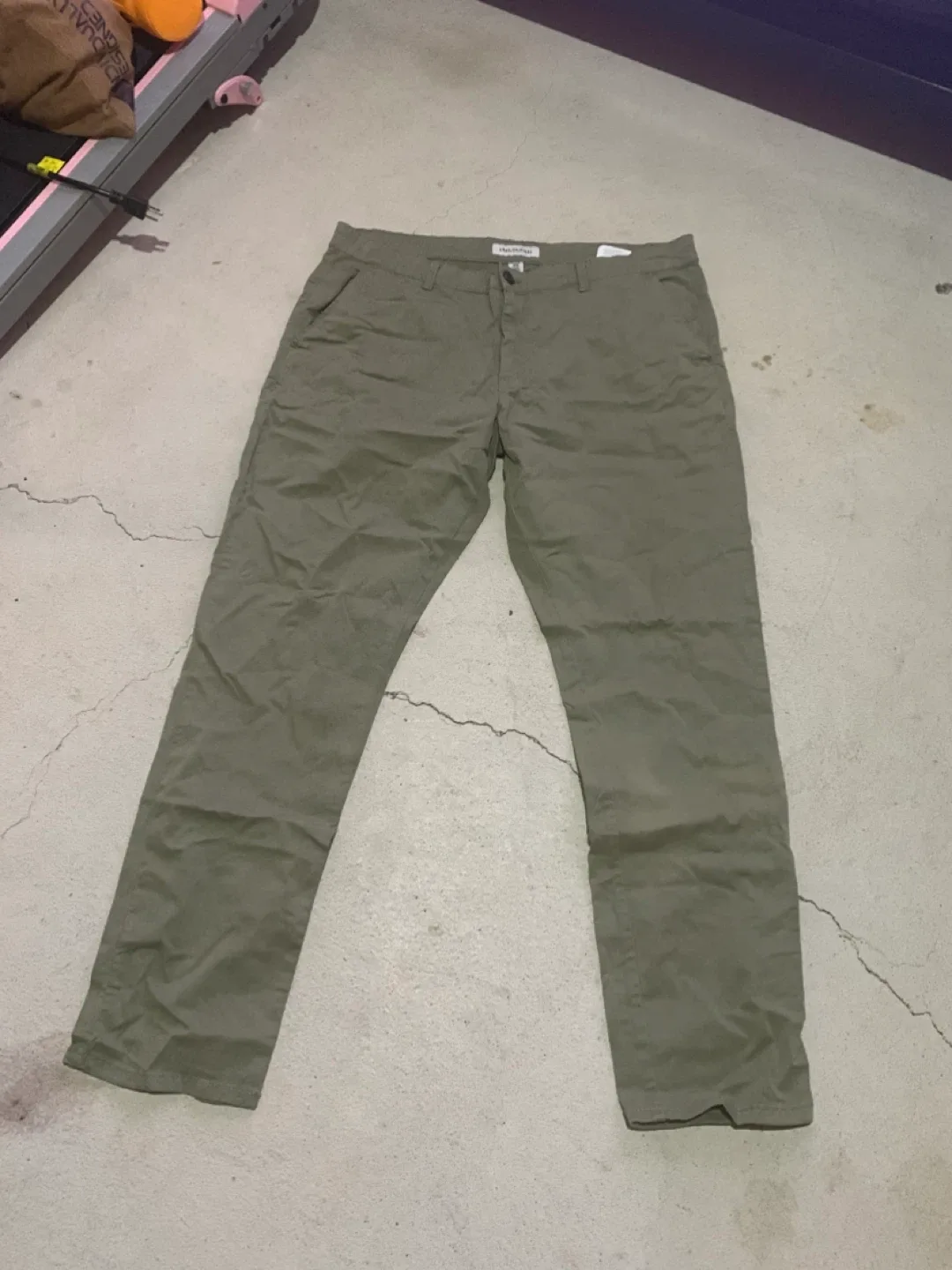 SMOG Original Olive Green Pants - Size 38