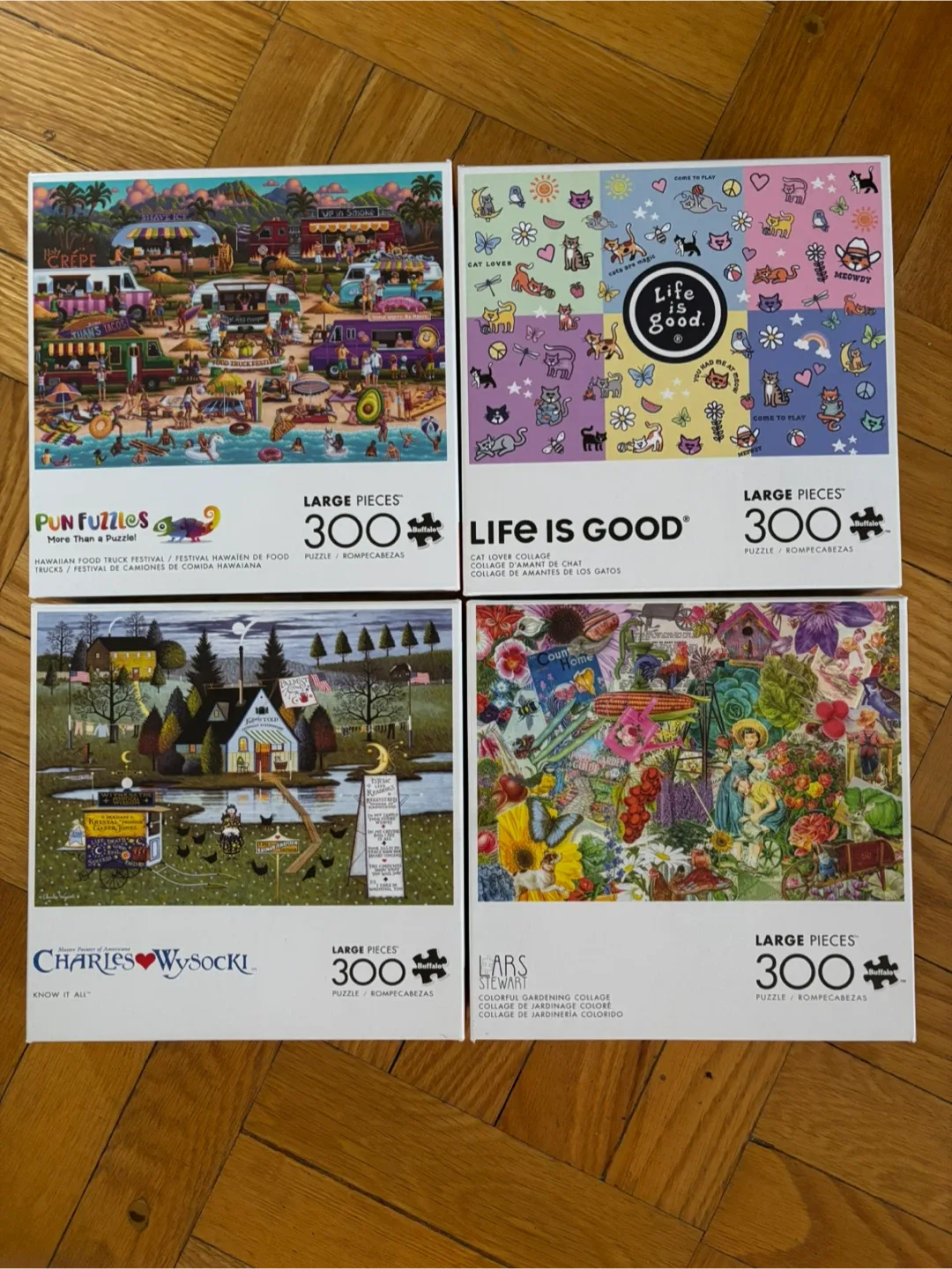 4 - 300 Large Piece Puzzles