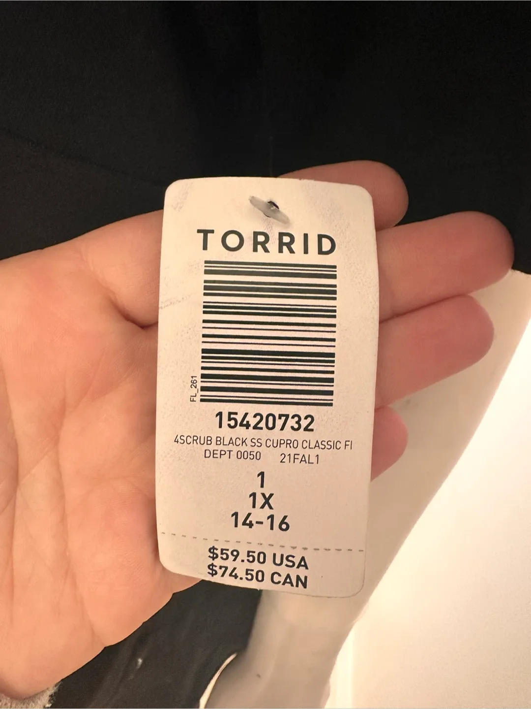 Torrid Scrubs Black   1X image indicator(4)