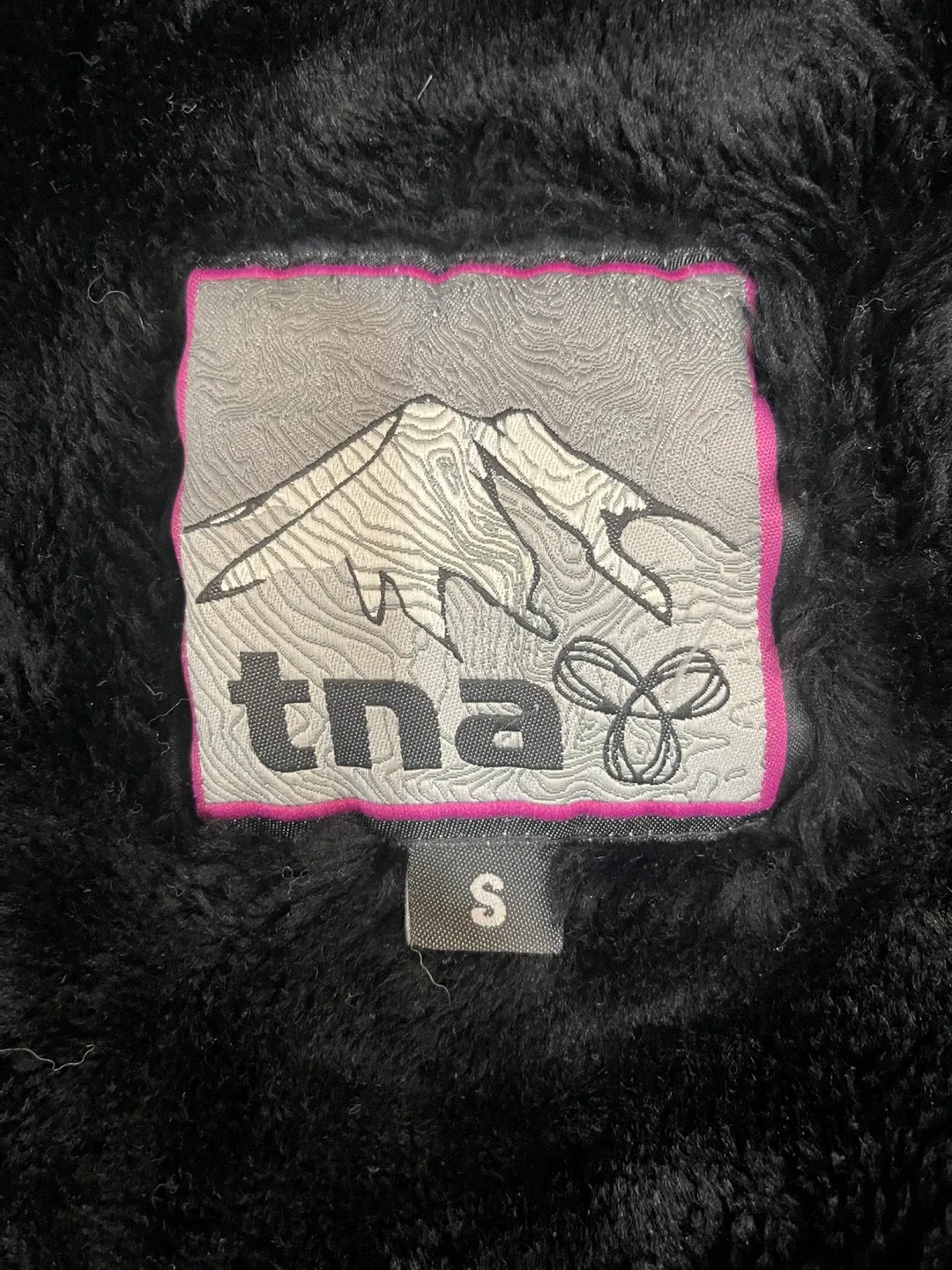 TNA Black Winter Coat - Size Small image indicator(2)