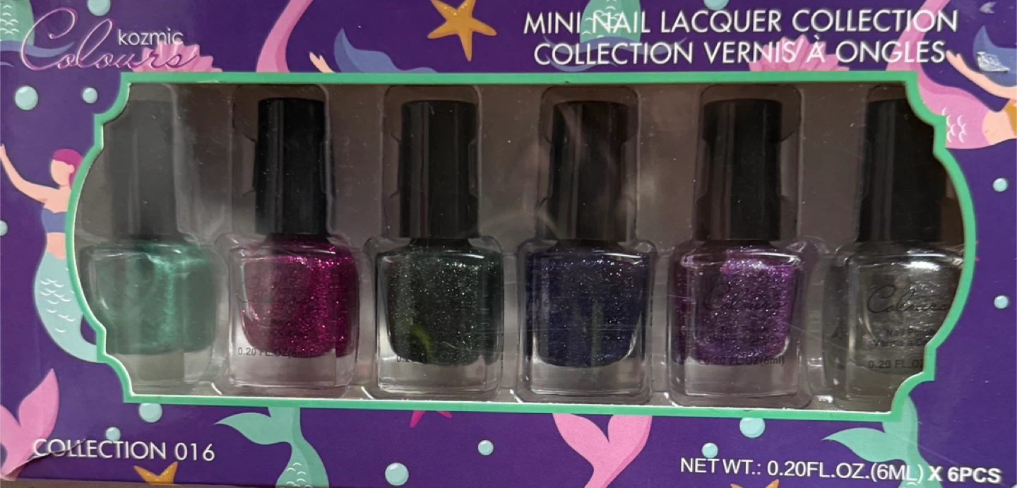 Kozmic Colours Mini Nail Lacquer Collection - New