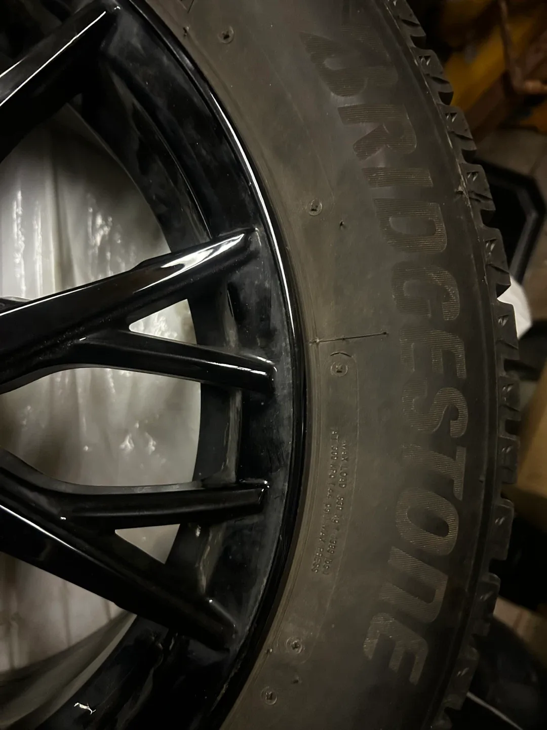 Brand New Bridgestone Blizzak Winter Tire & CRW Wheel image indicator(2)