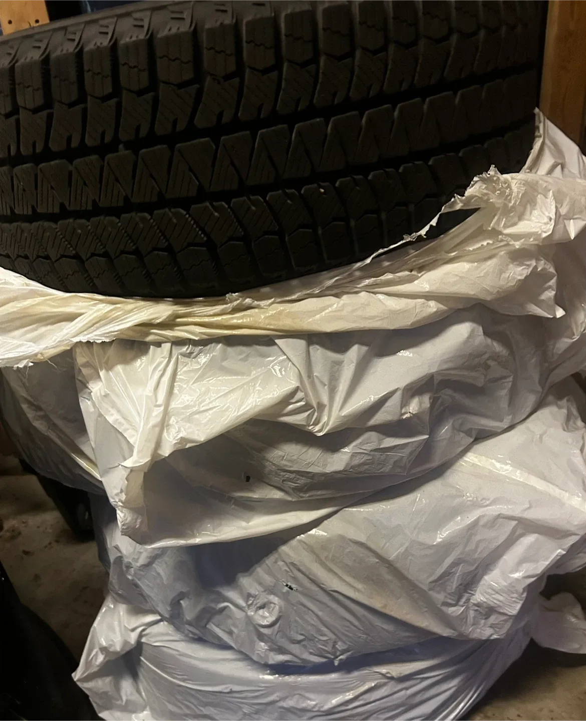 Brand New Bridgestone Blizzak Winter Tire & CRW Wheel image indicator(3)