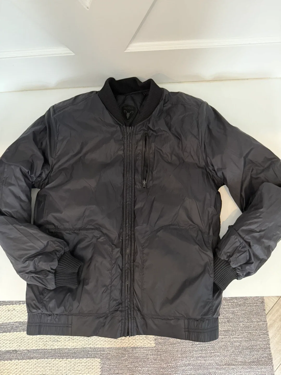 Nobis Black Bomber Jacket image indicator(3)